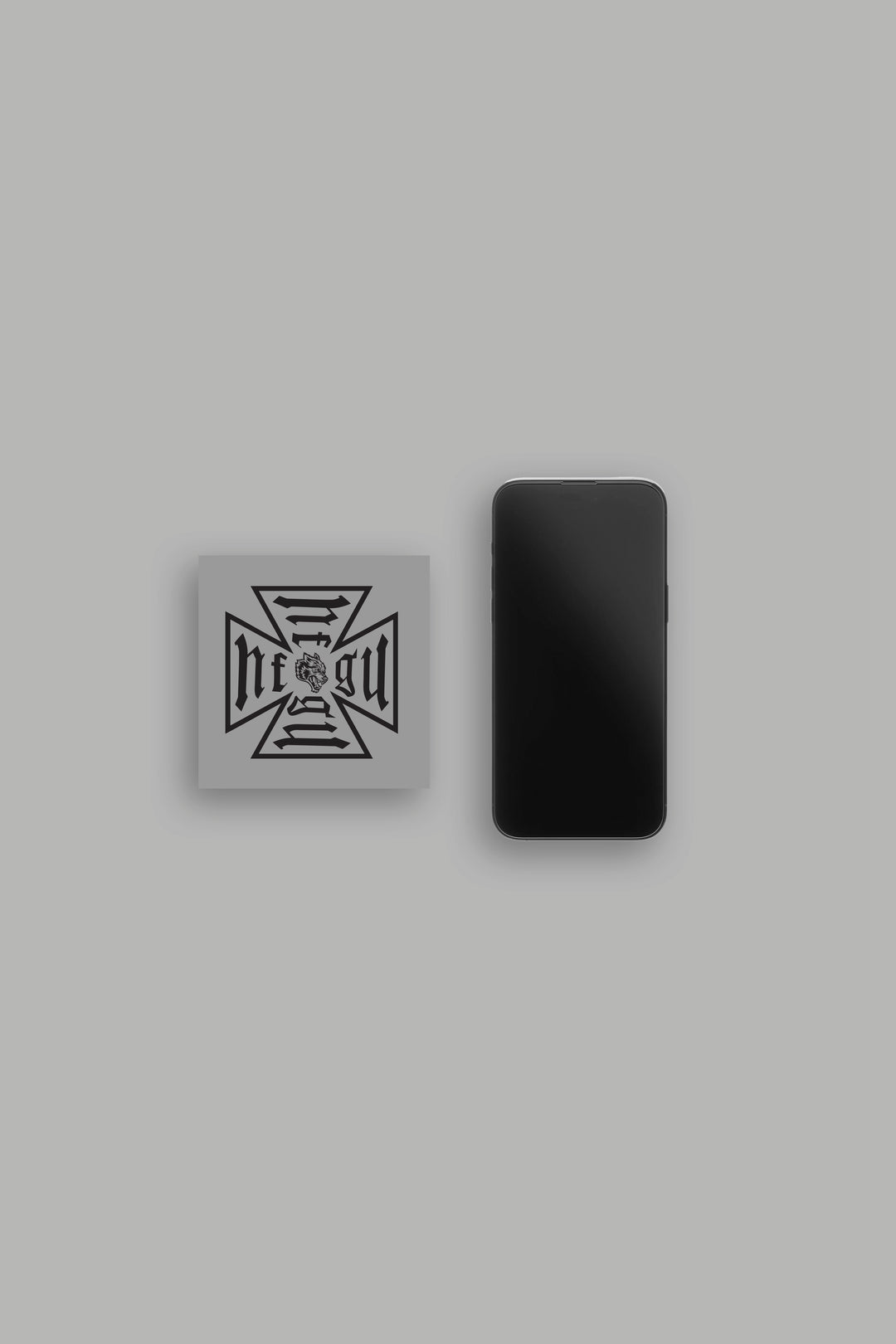 Core Small Sticker in Black