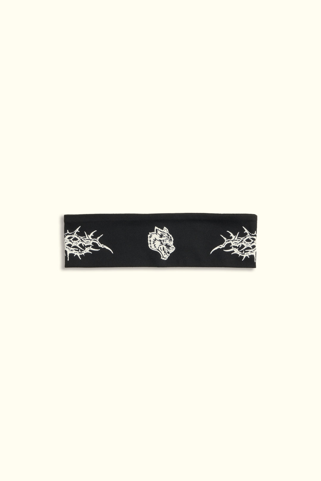 Thorns Wide Headband in Black