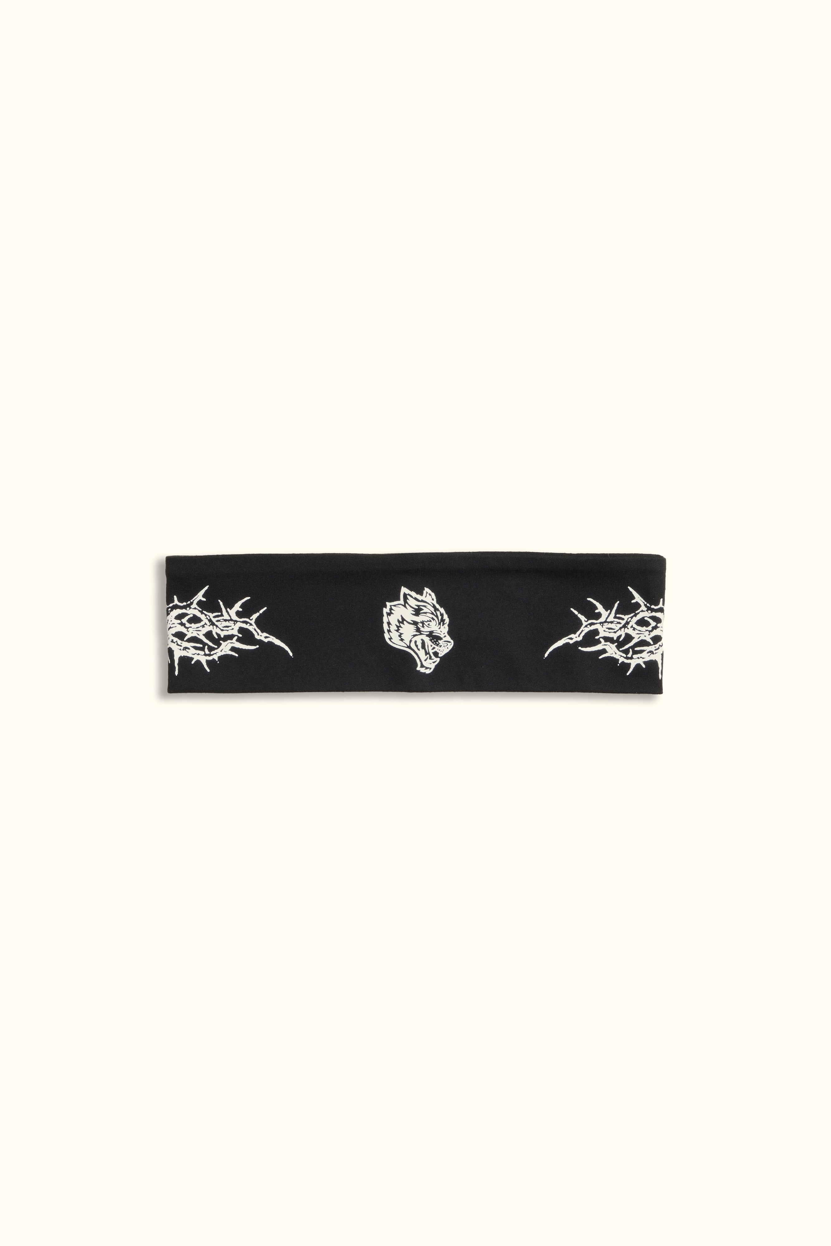 Thorns Wide Headband in Black