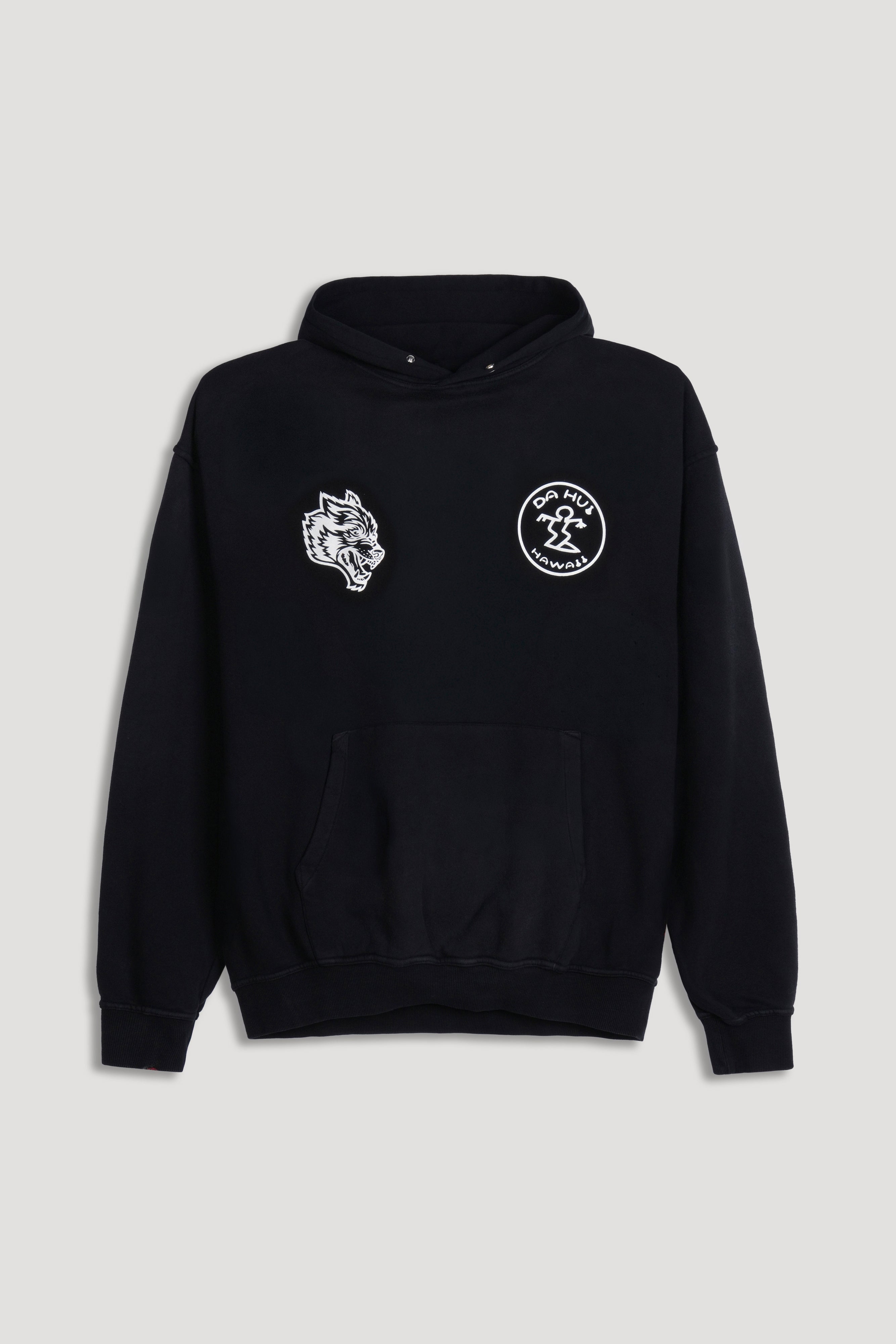 Darc Sport X Da Hui Pierce Hoodie in Black