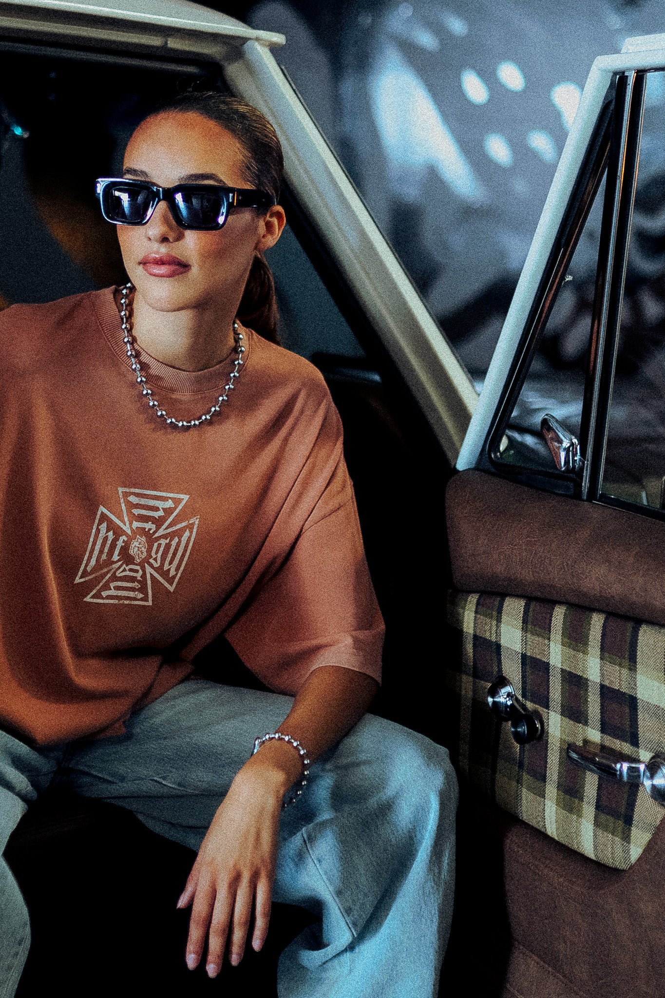 Loyal to the Core "Premium" Oversized Tee in Desert Rose