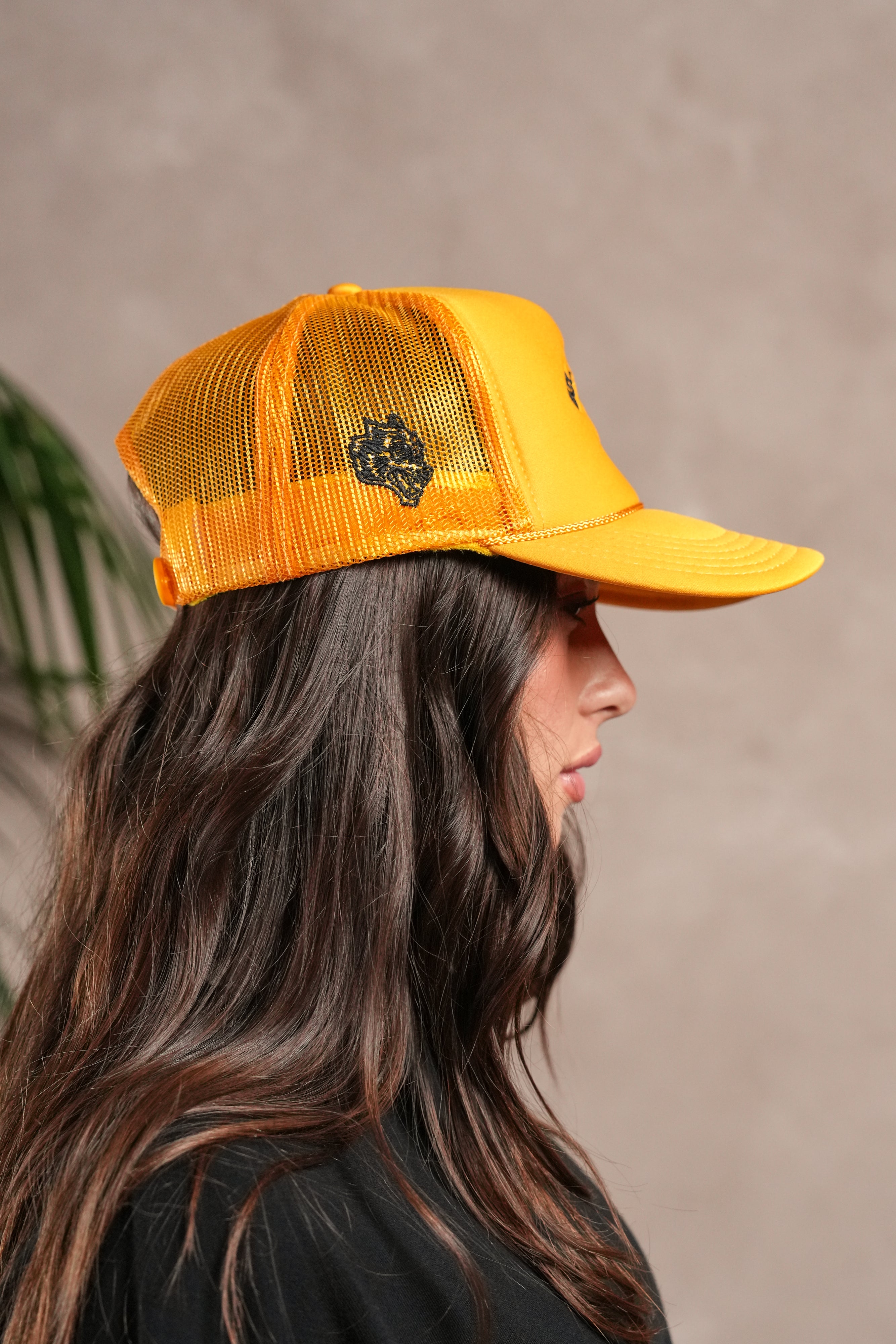 Darc Sport X Da Hui Trucker Hat in Gold