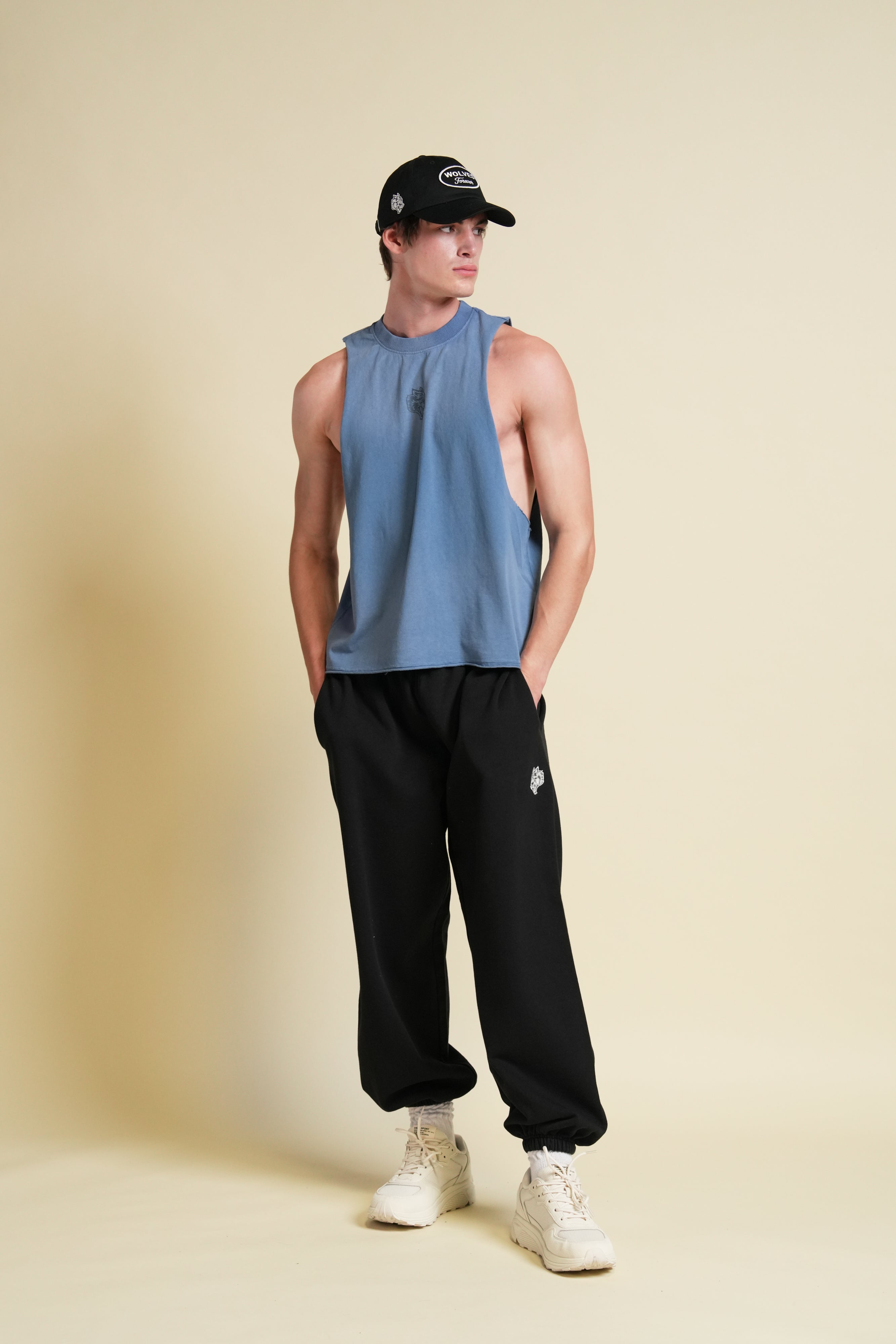 Loyalty Forever Grunge Raw Cropped "Tommy" Muscle Tee