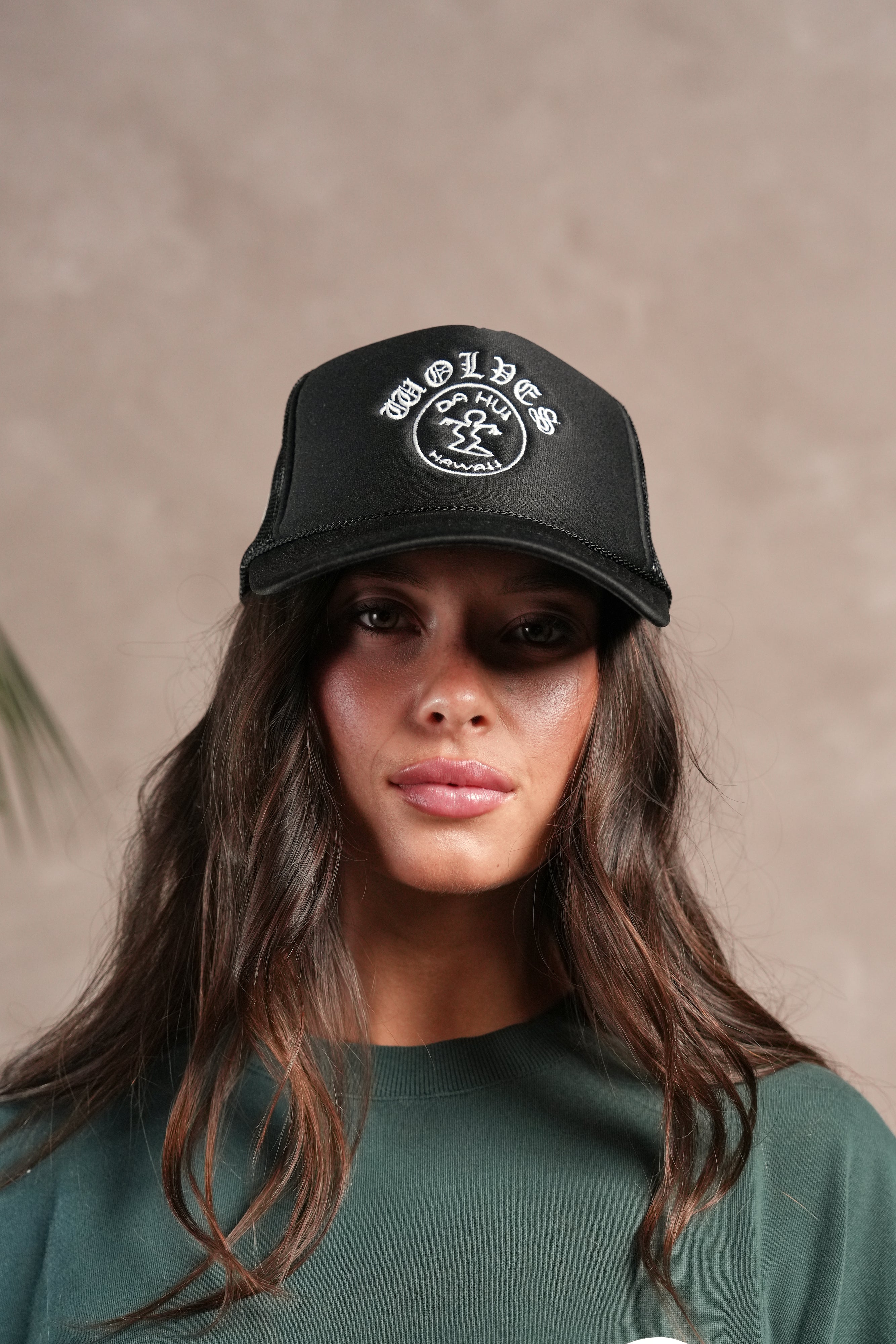 Darc Sport X Da Hui Trucker Hat in Black