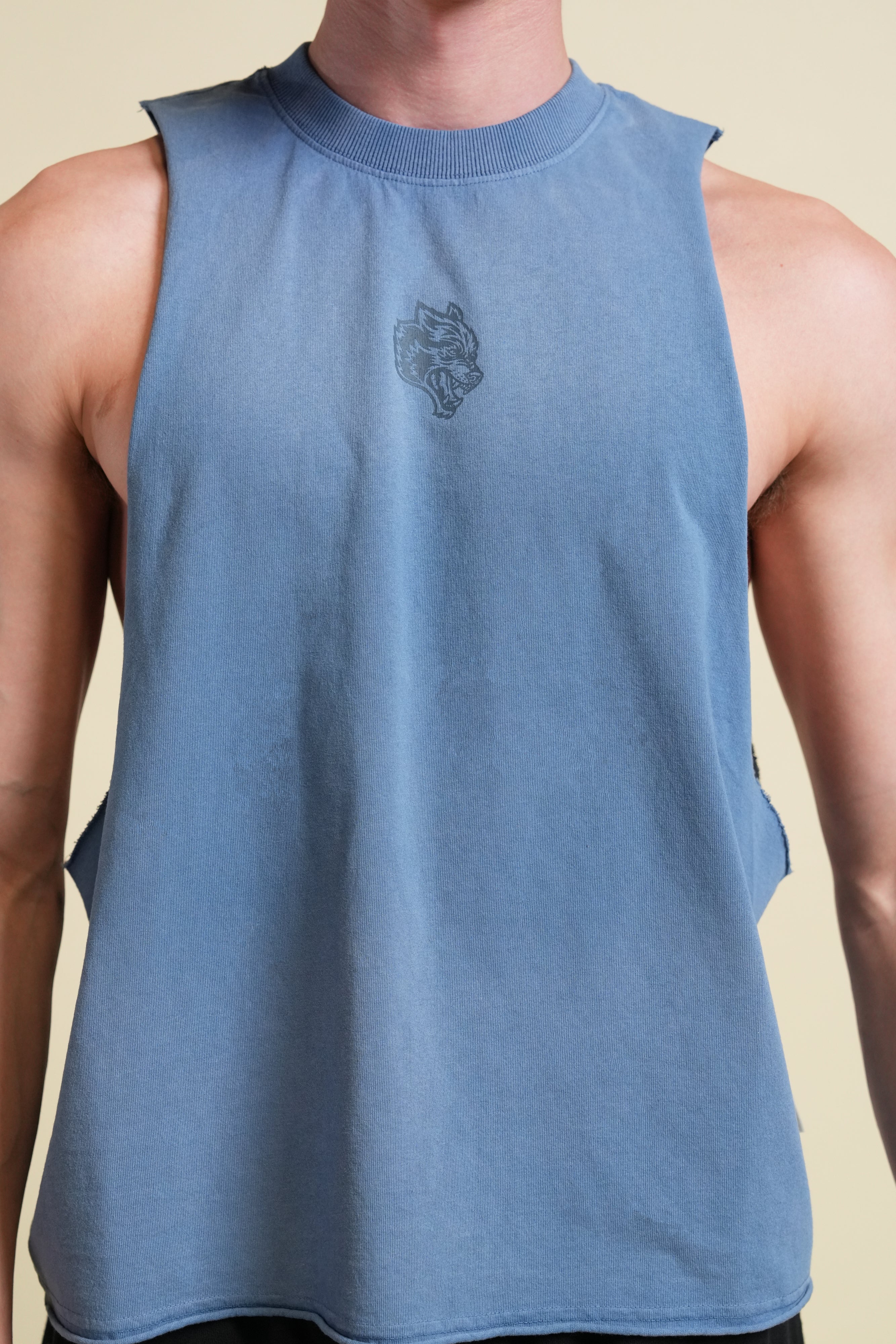 Loyalty Forever Grunge Raw Cropped "Tommy" Muscle Tee