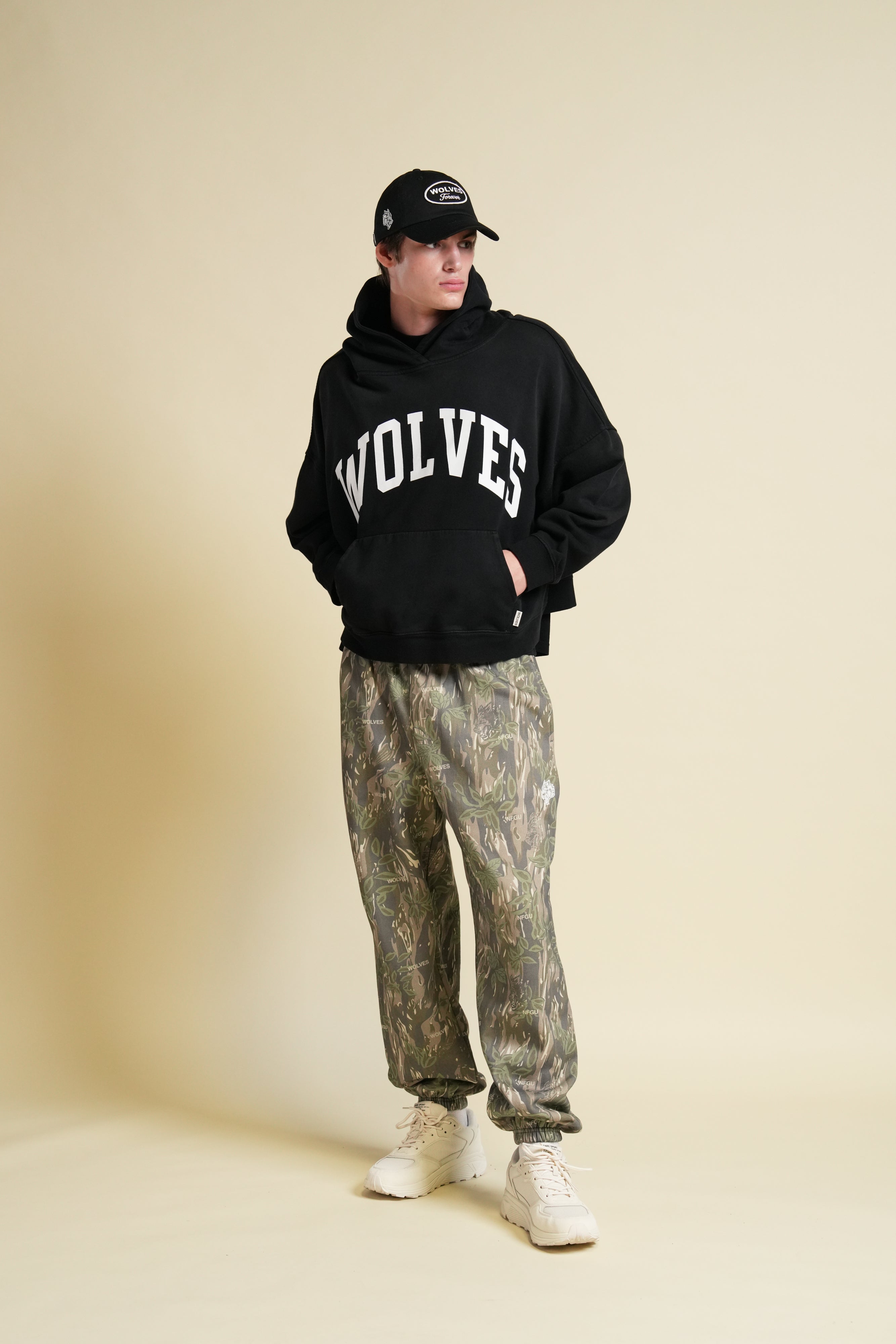 Only Loyalty Grunge "Gage" Box Cut Hoodie