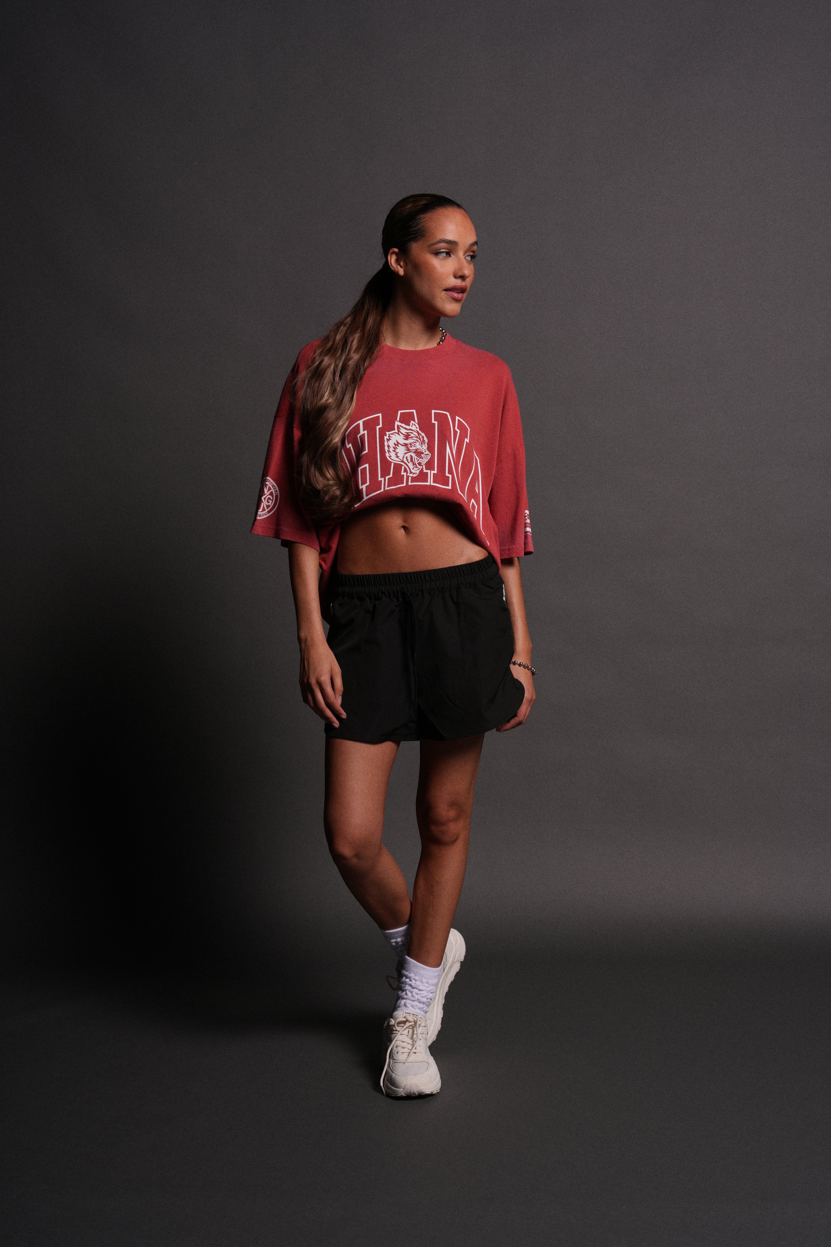 Ohana Forever V3 "Premium" Oversized Tee in Roman Red Drift Wash