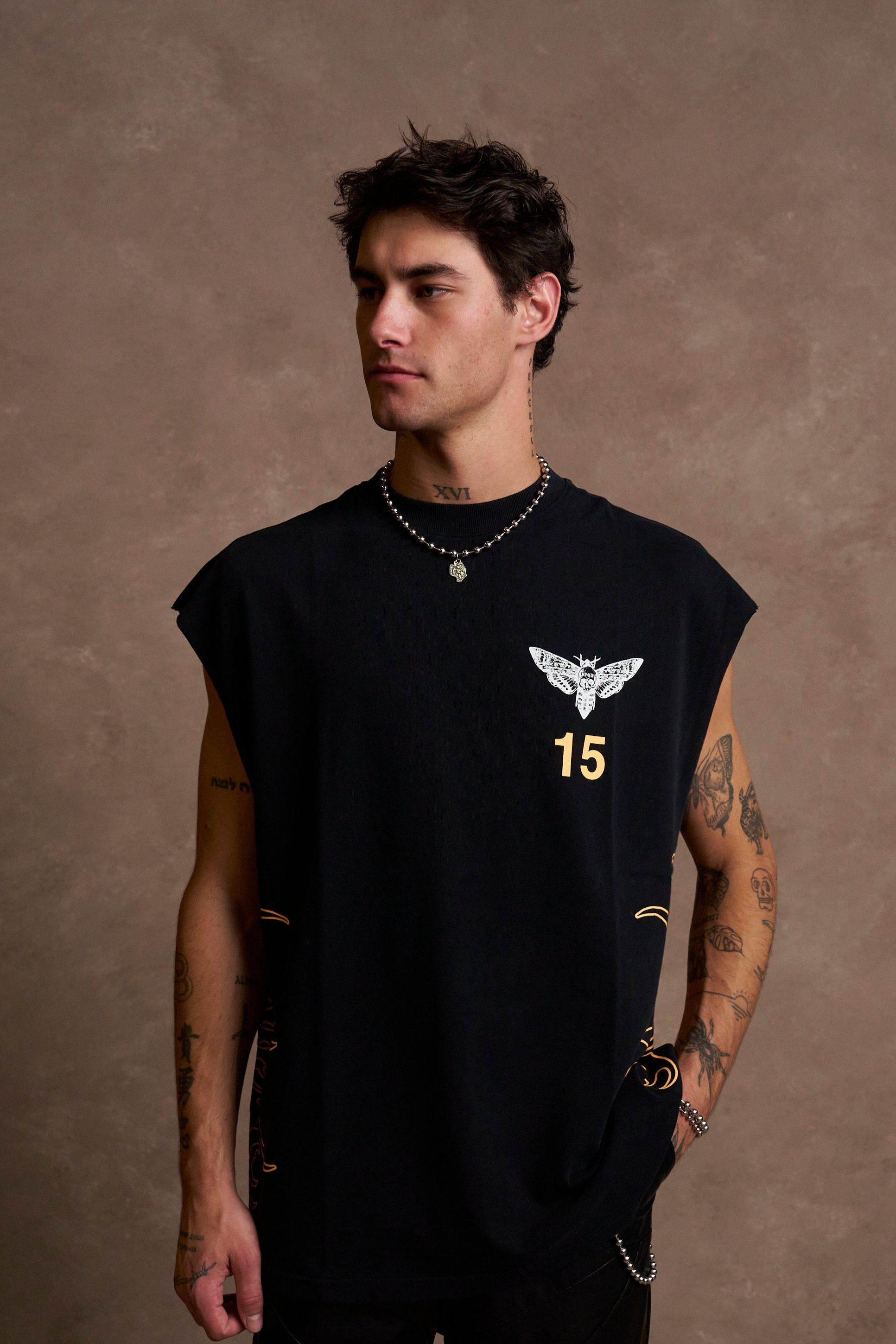 Since 2024 "Premium" Muscle Tee in Black