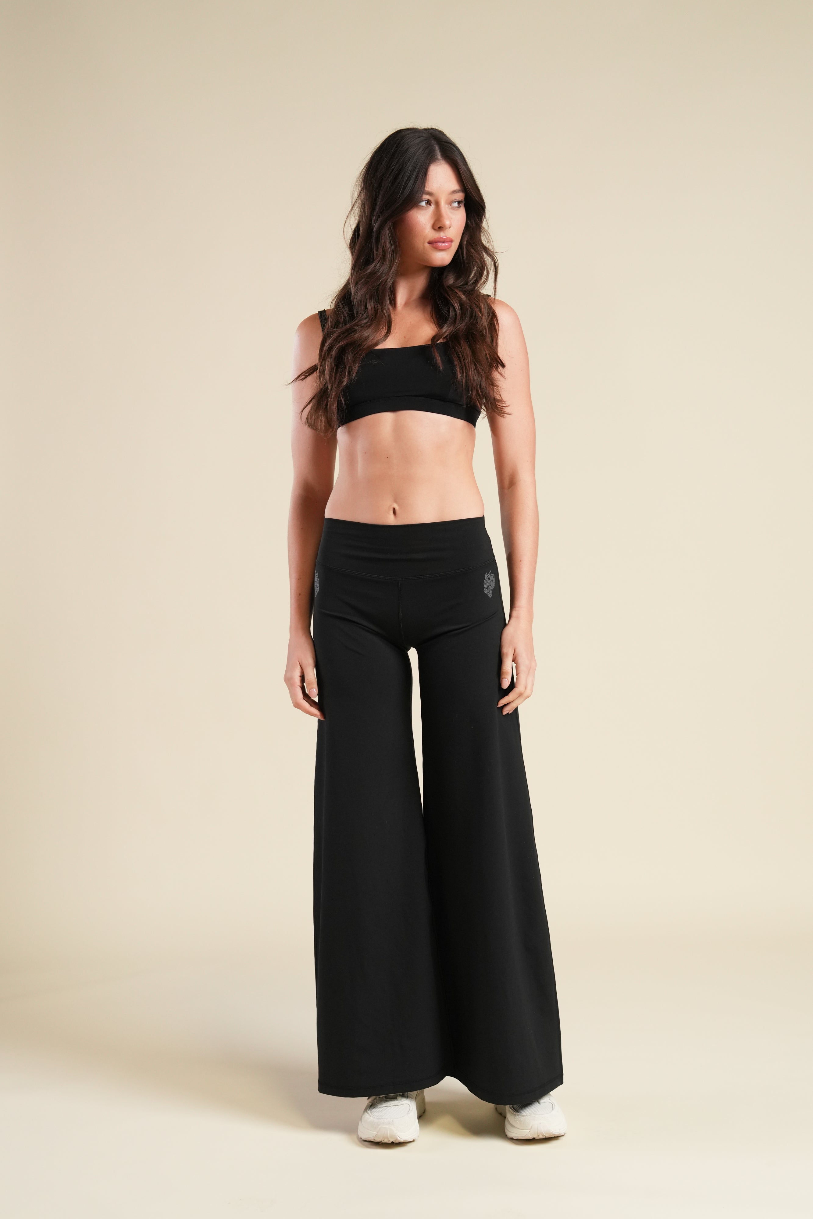 Dual Wolf Forever Wide Leg Energy Pant