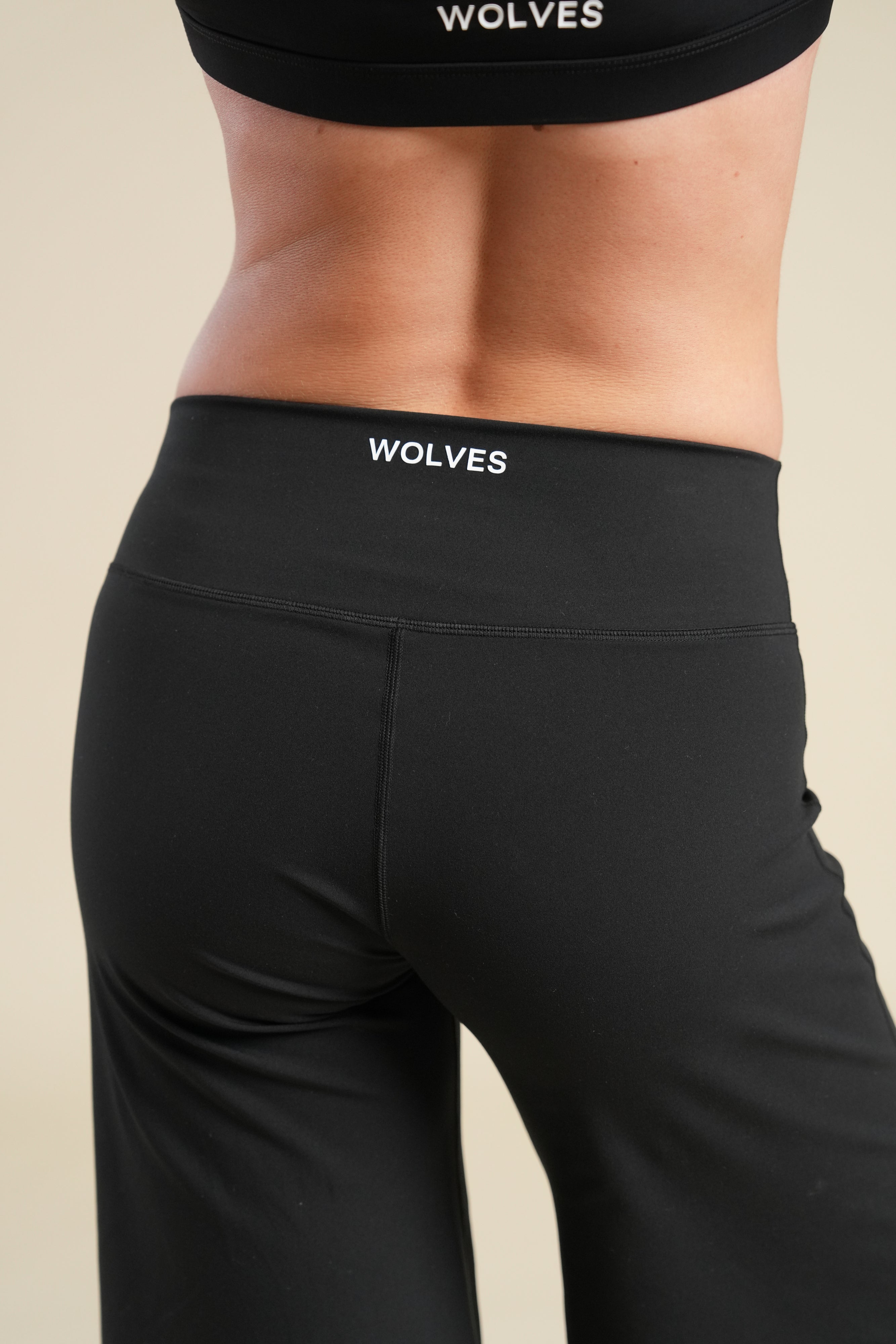 Dual Wolf Forever Wide Leg Energy Pant