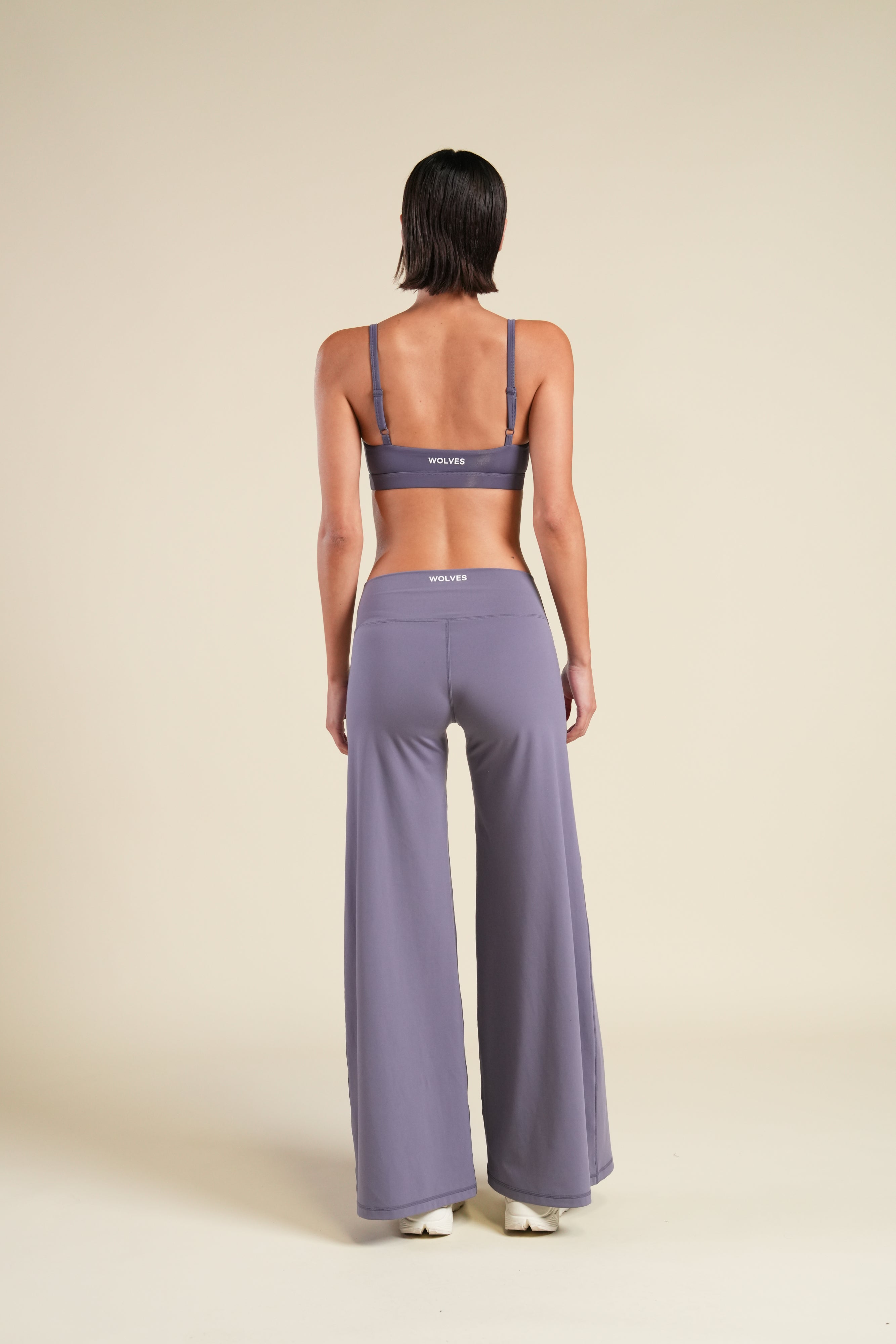 Dual Wolf Forever Wide Leg Energy Pant