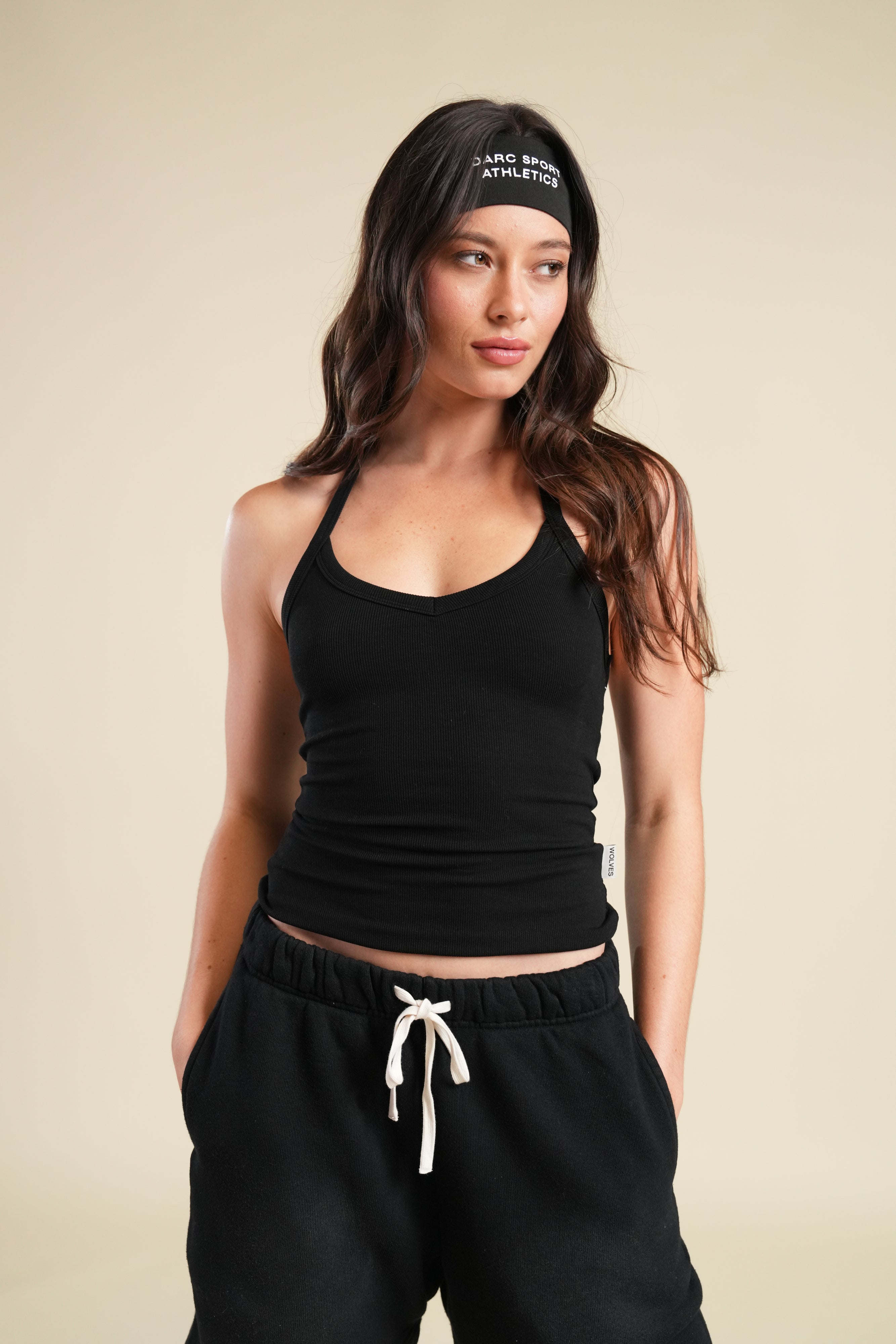 Cora Halter Rib Tank