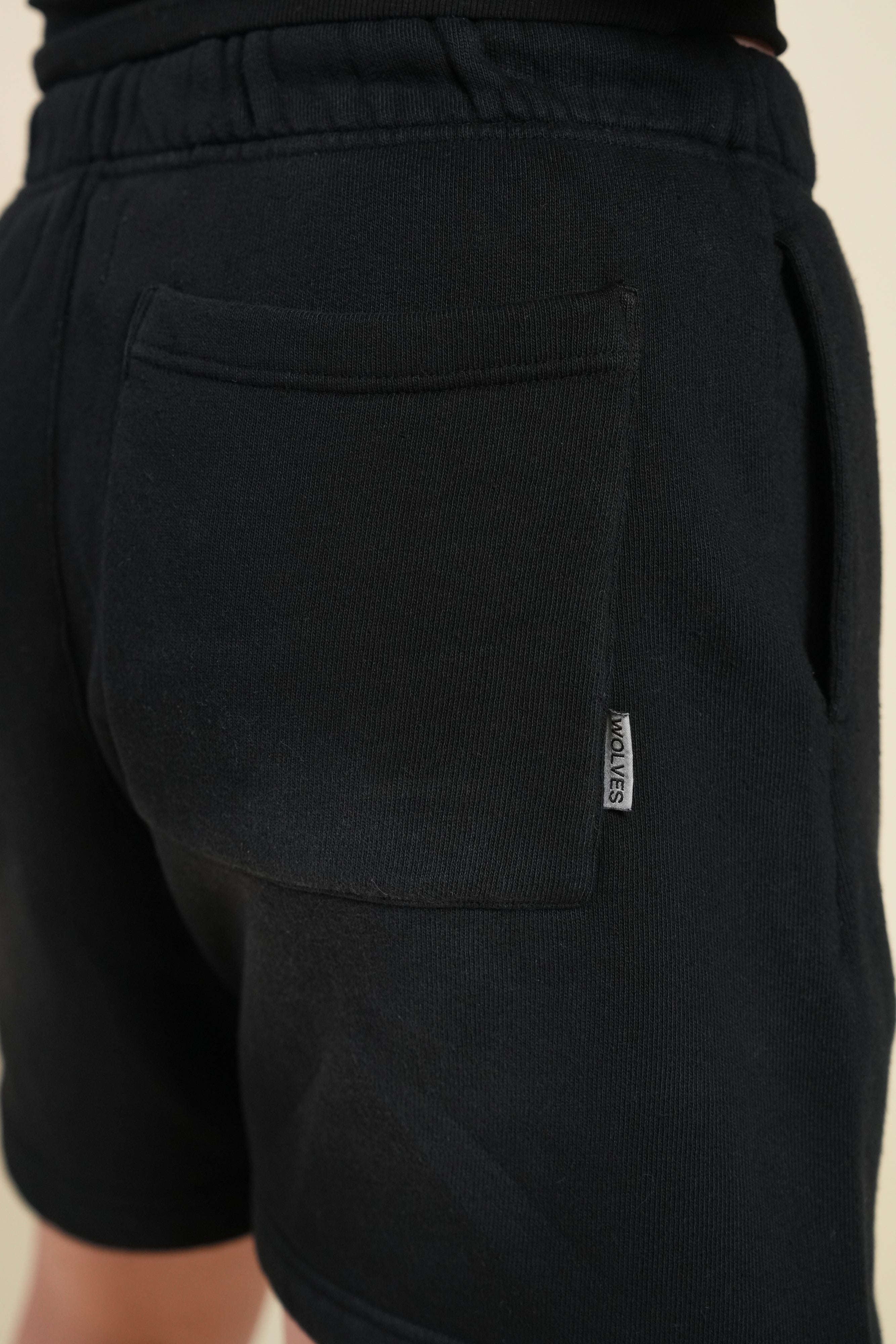 IYKYK Patched Oversized Sweat Short