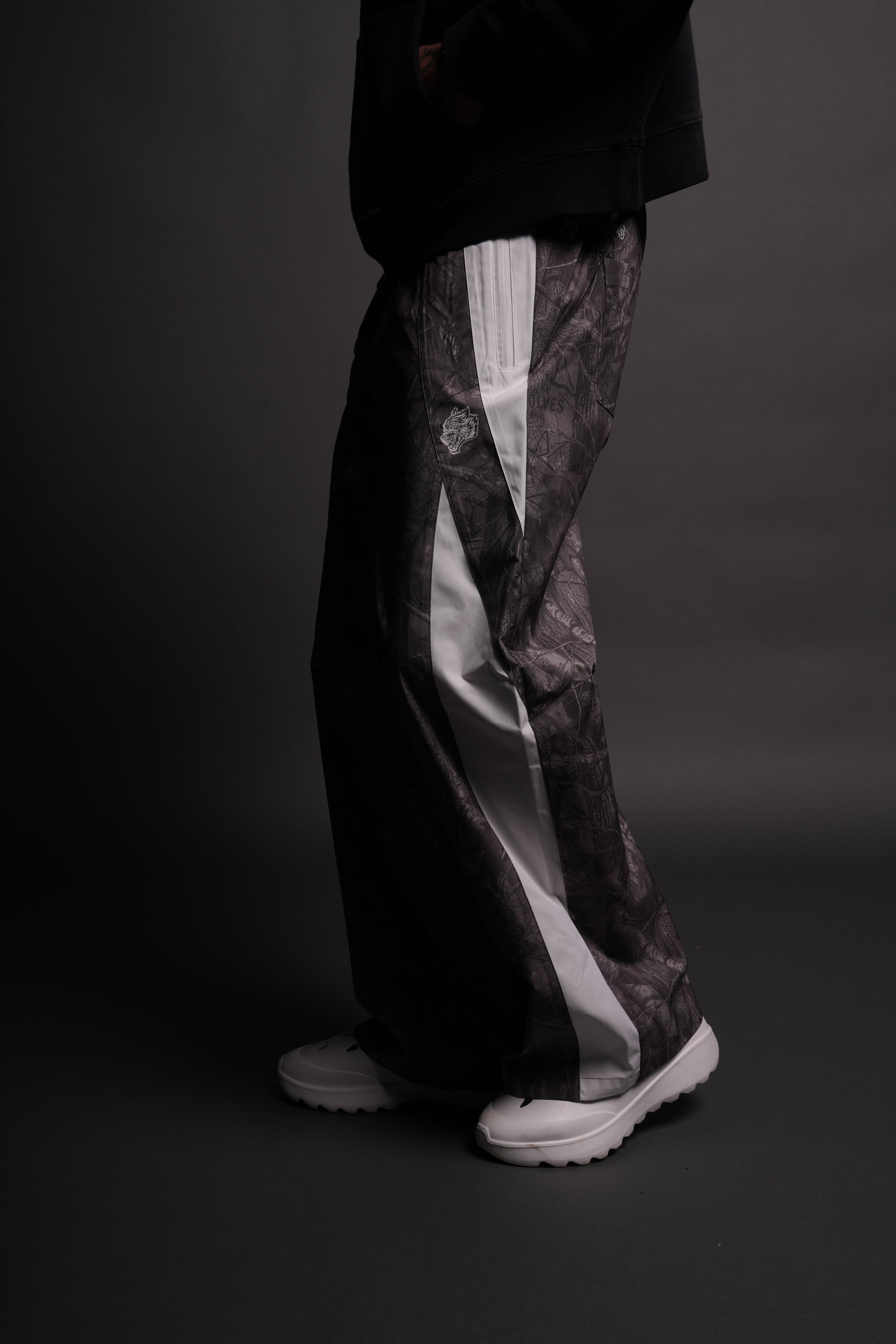 Dual Ohana Brolic Track Pants in Dusk Moss Driftwood Forest Camo