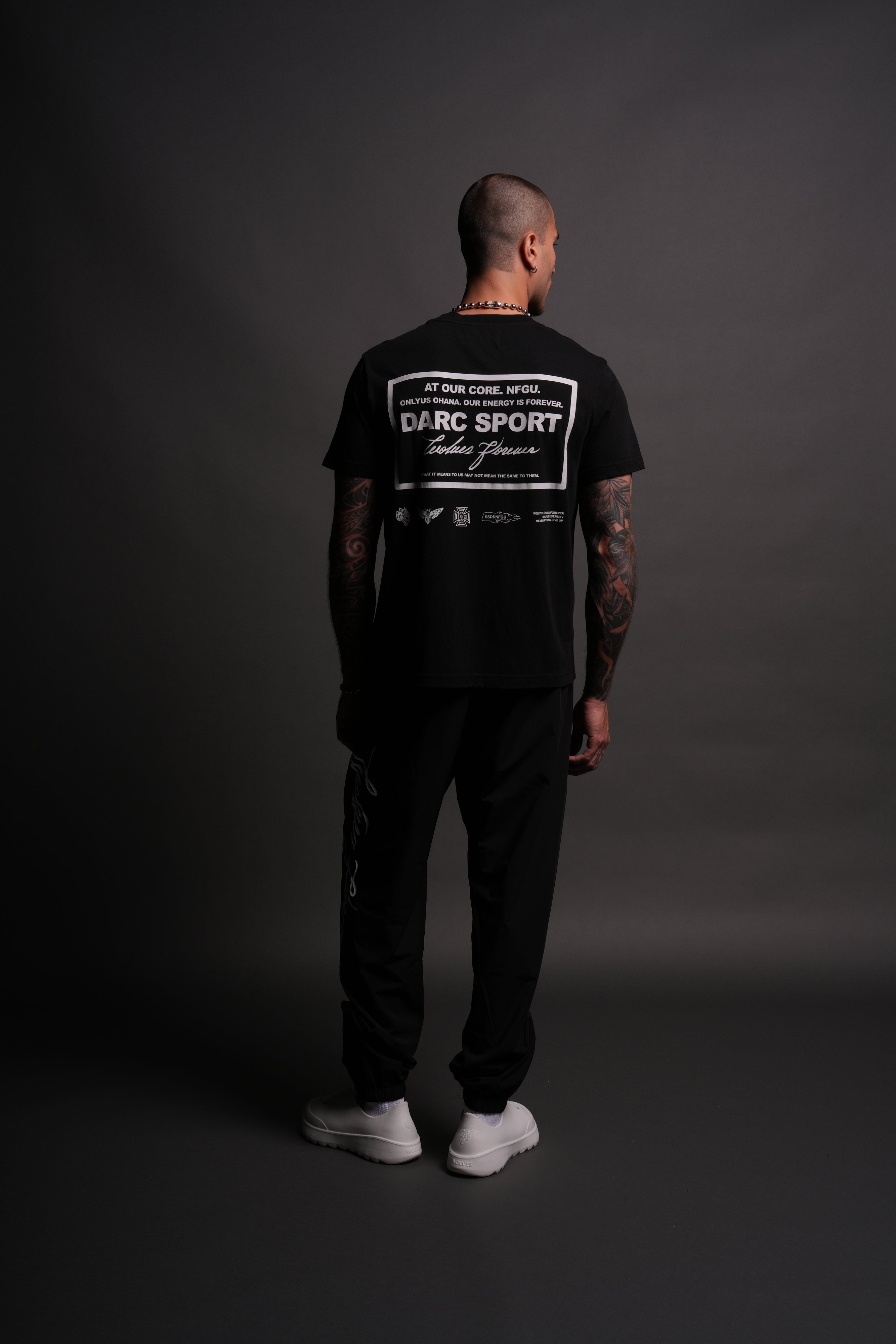 Darc Core J. Dean Tee in Black