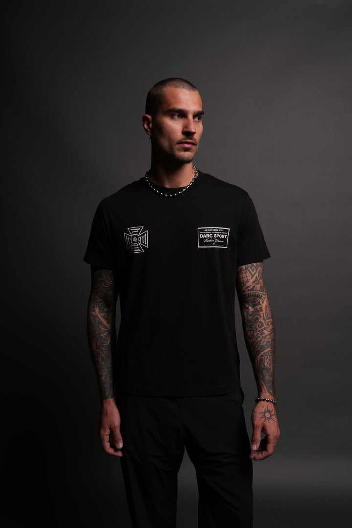 Darc Core J. Dean Tee in Black
