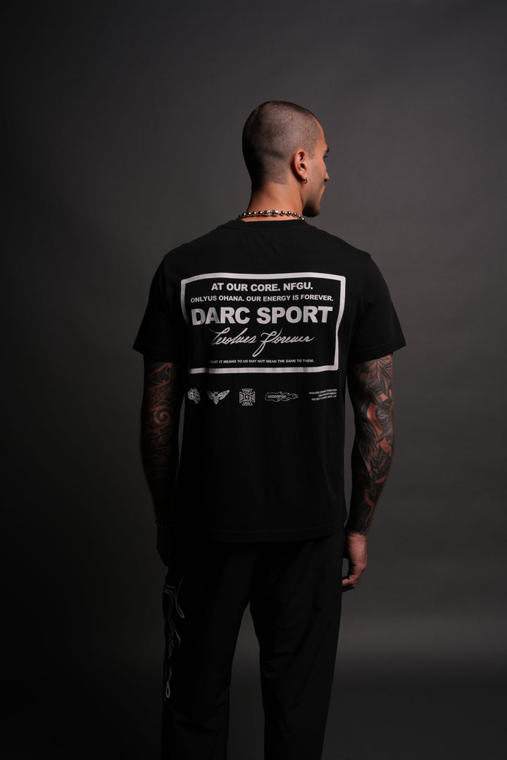 Darc Core J. Dean Tee in Black