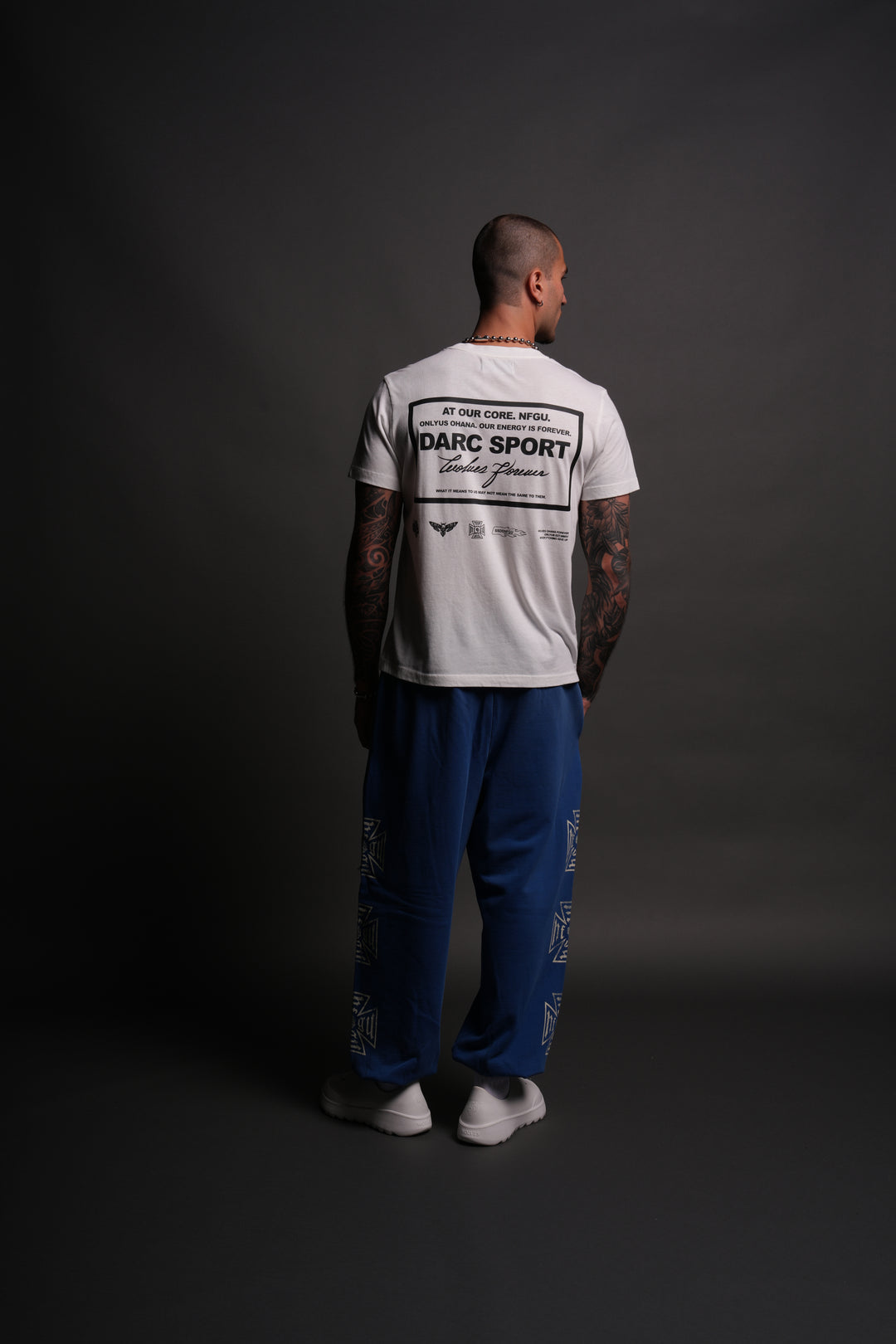 Darc Core J. Dean Tee in Cream