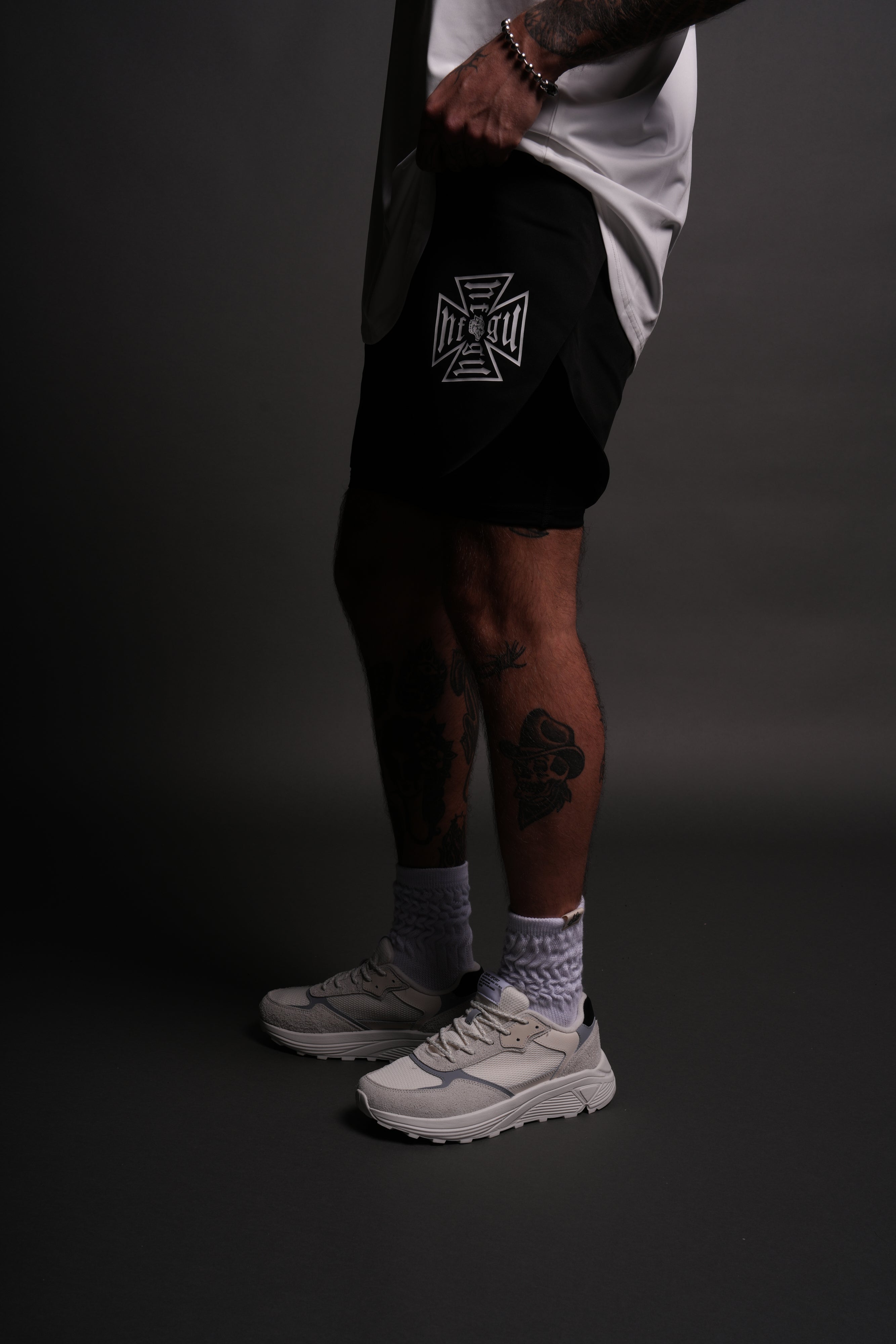 Core Phantom Compression Shorts in Black