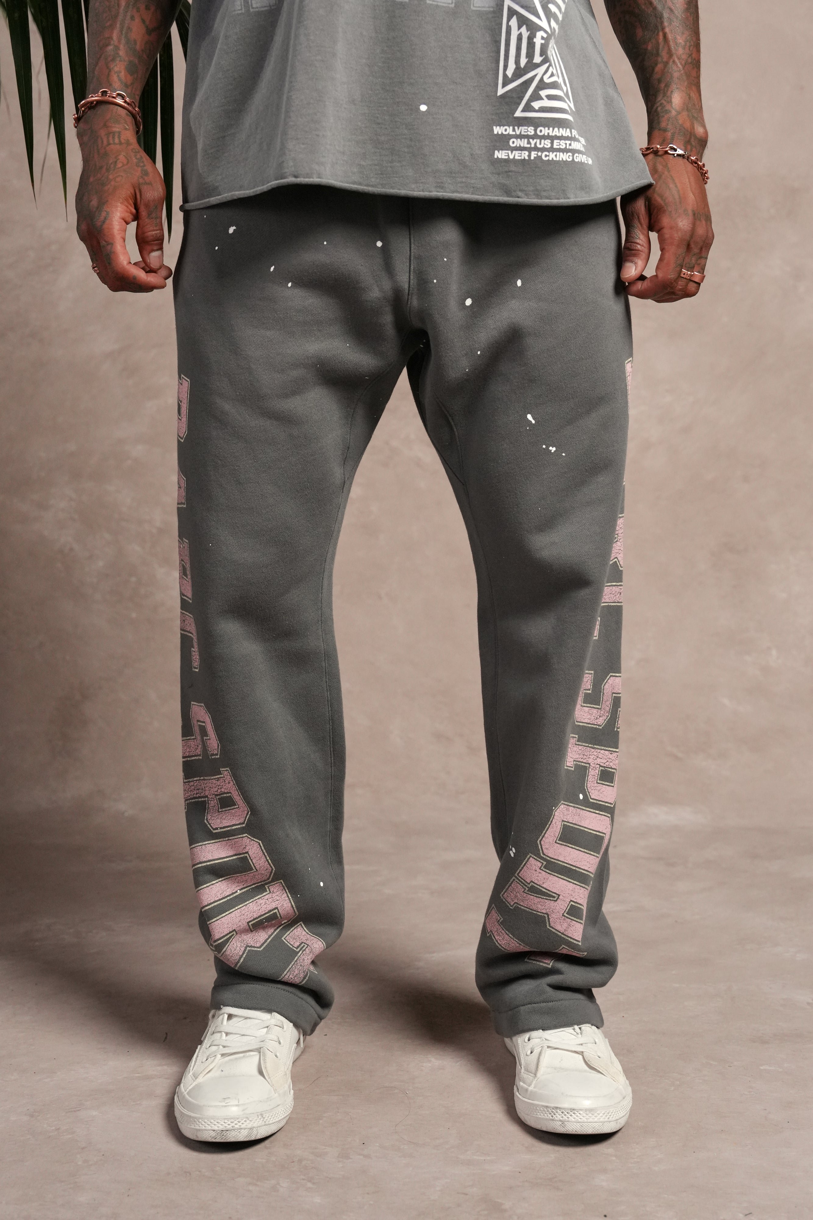 Darc Sport Athletic Club Bigelow Sweat Pants in Slate Gray