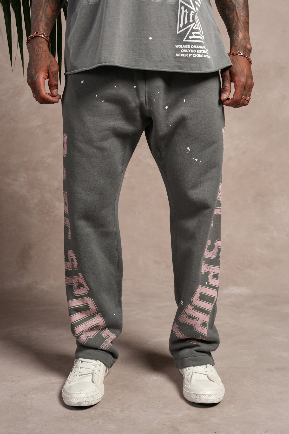 Darc Sport Athletic Club Bigelow Sweat Pants in Slate Gray