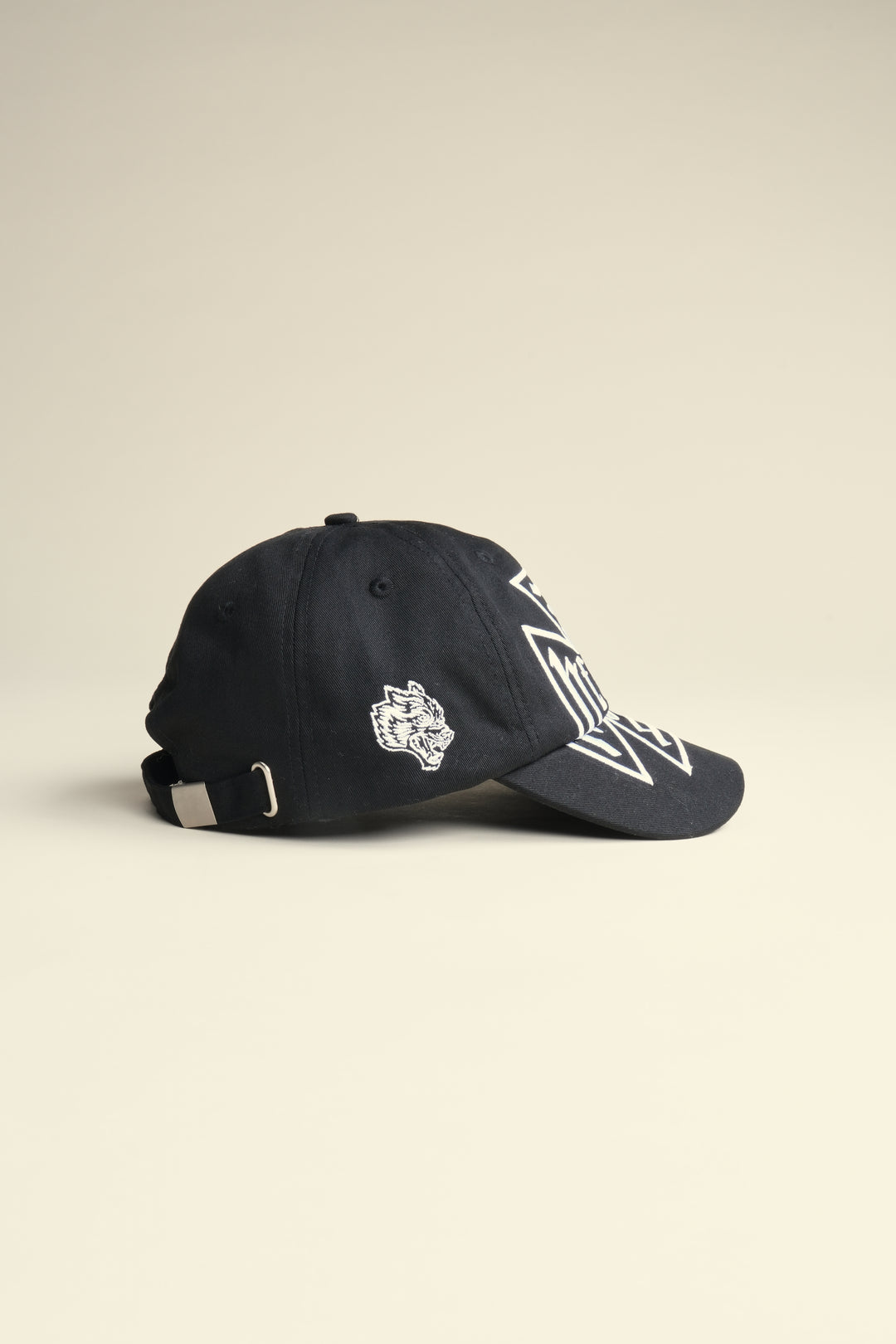 Iron Cross Dad Hat V2 in Black