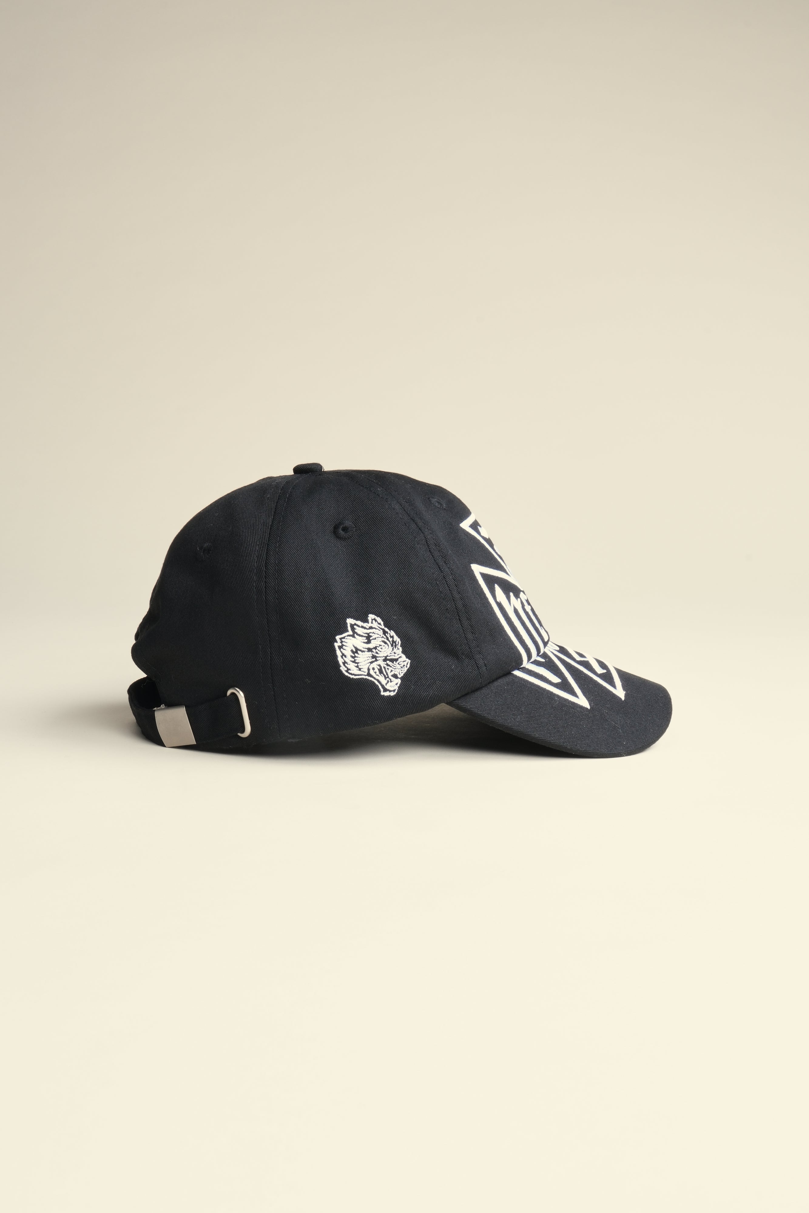 Iron Cross Dad Hat V2 in Black