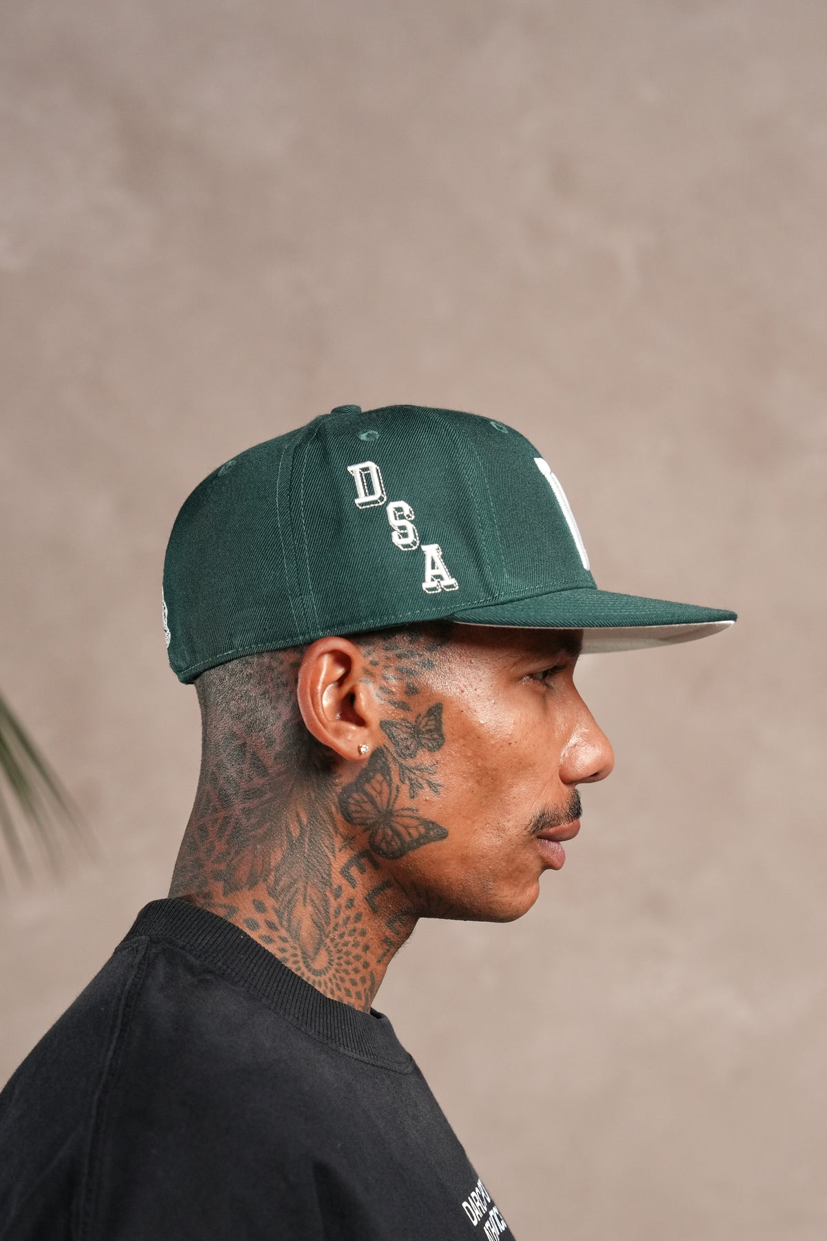 W Athletics Fitted Cap in Forest Pine