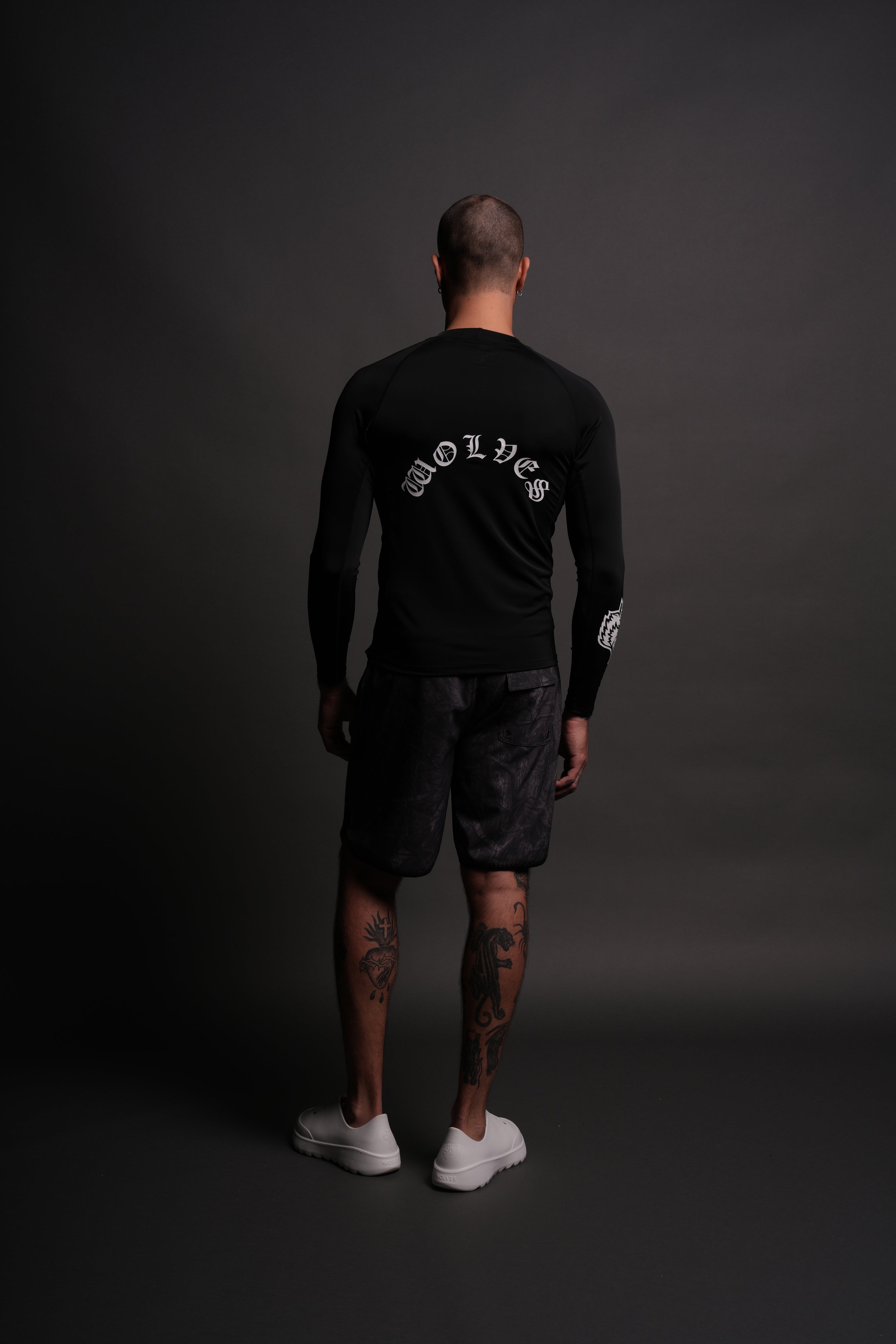 Core Rash Guard in Black