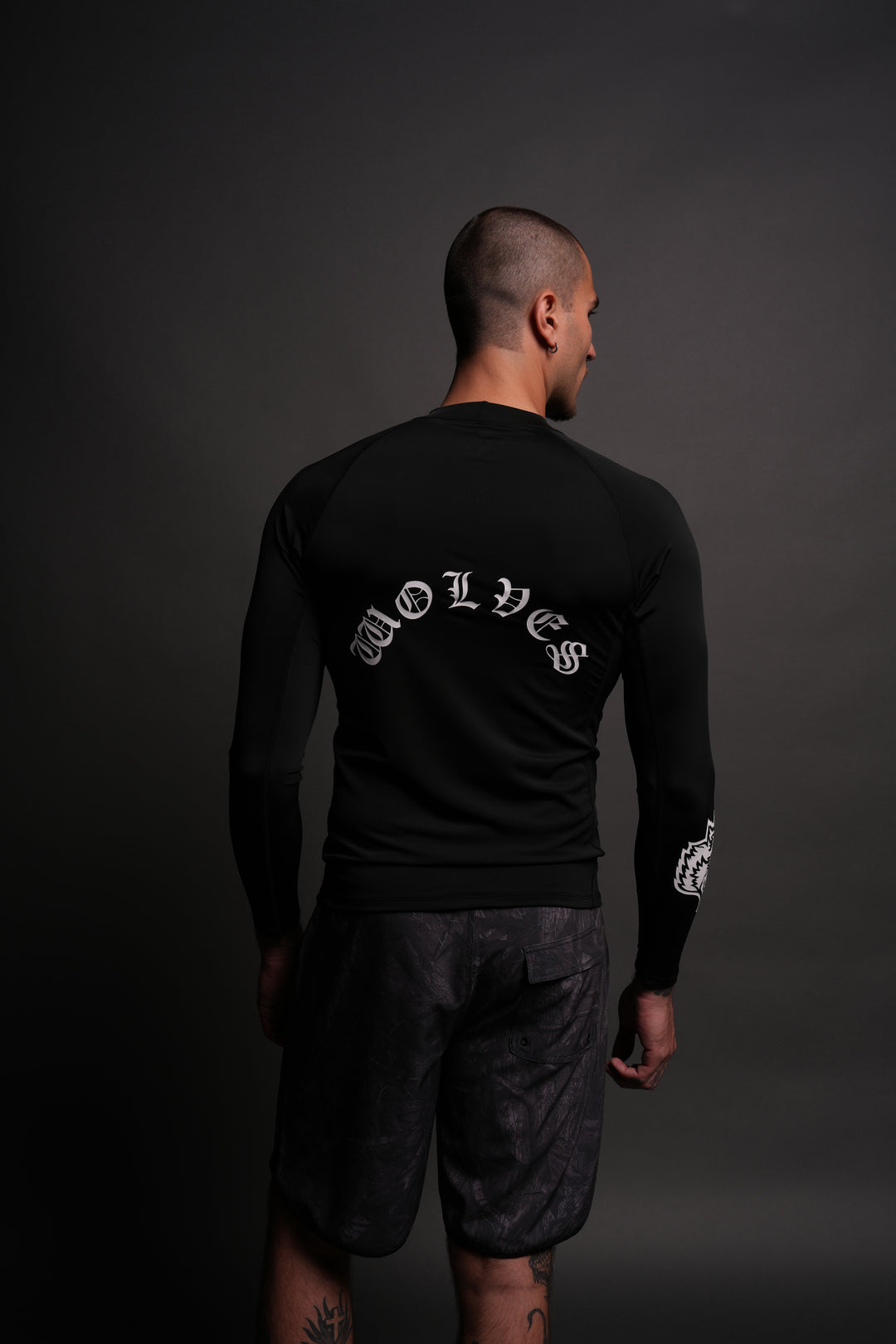 Core Rash Guard in Black