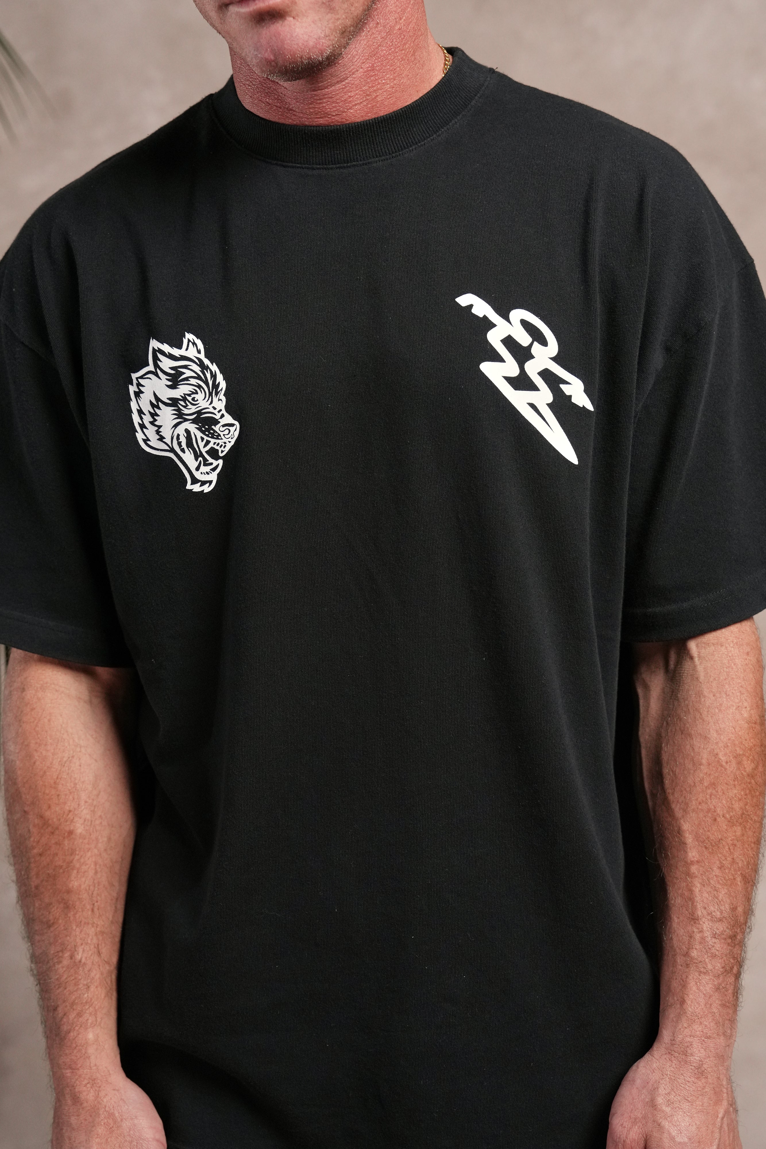 North F*Ckin Shore Premium Oversized Tee in Black