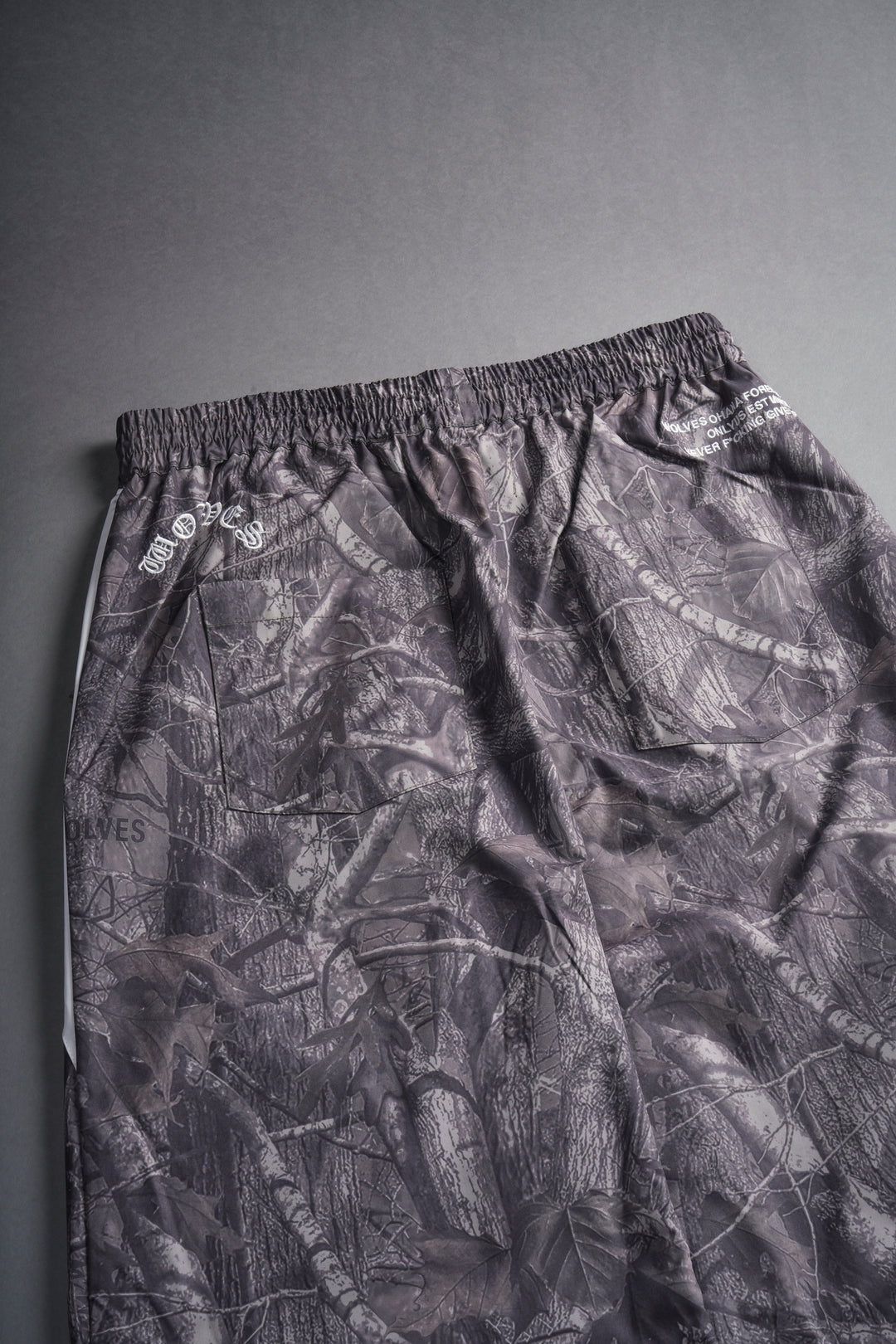 Dual Ohana Brolic Track Pants in Dusk Moss Driftwood Forest Camo