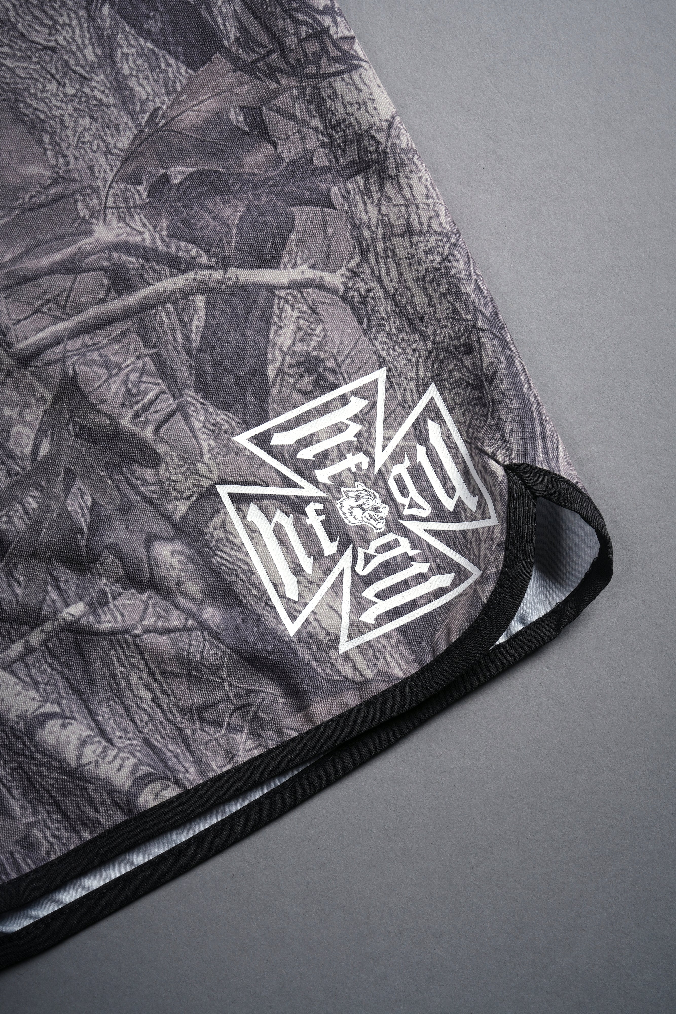 Core Brucey's Board Shorts in Dusk Moss Driftwood Forest Camo