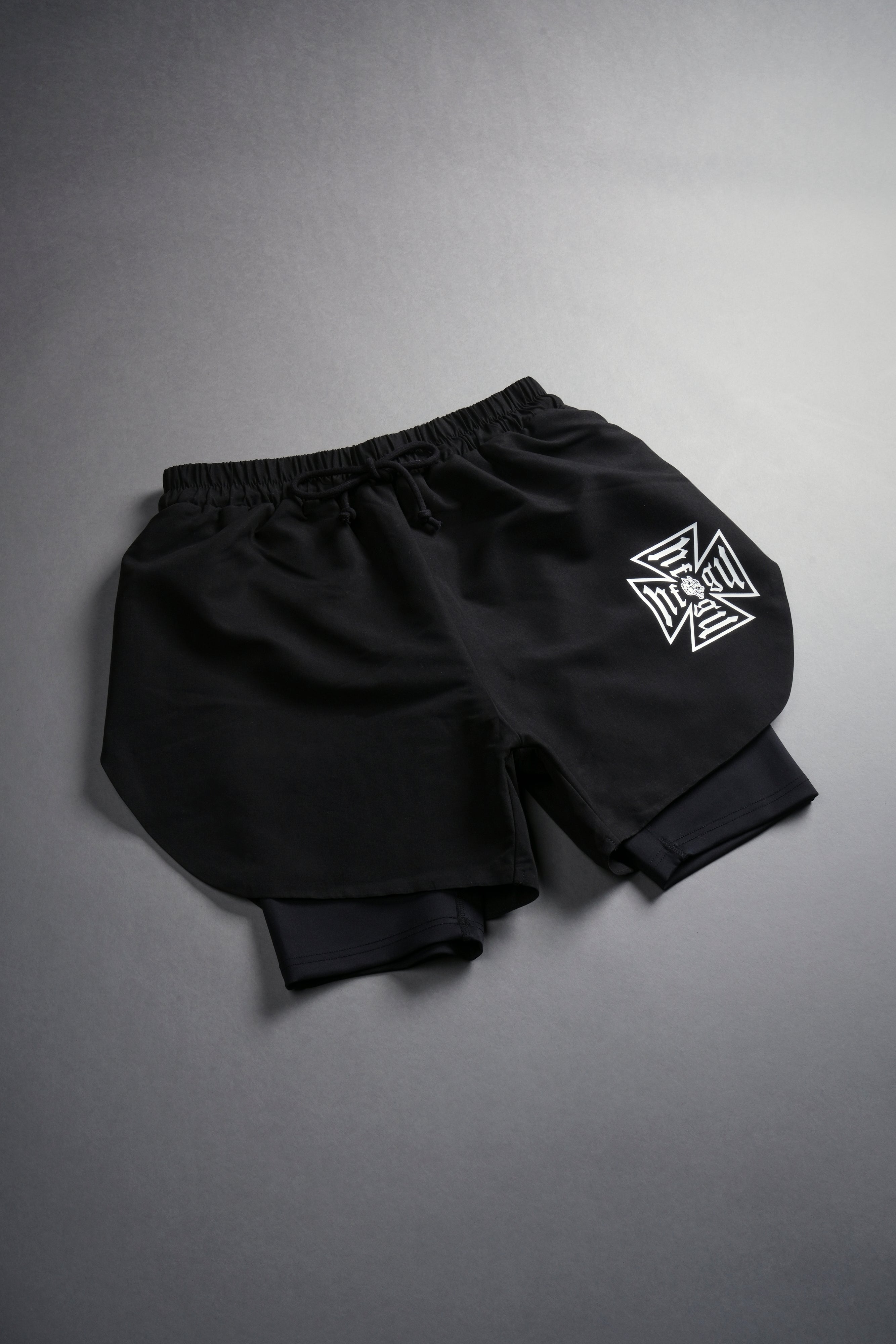 Core Phantom Compression Shorts in Black