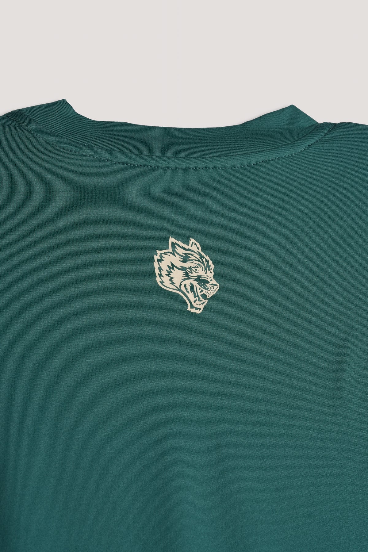 Loyalty Forever "Dry Wolf" Cropped Muscle Tee in Sierra Pine