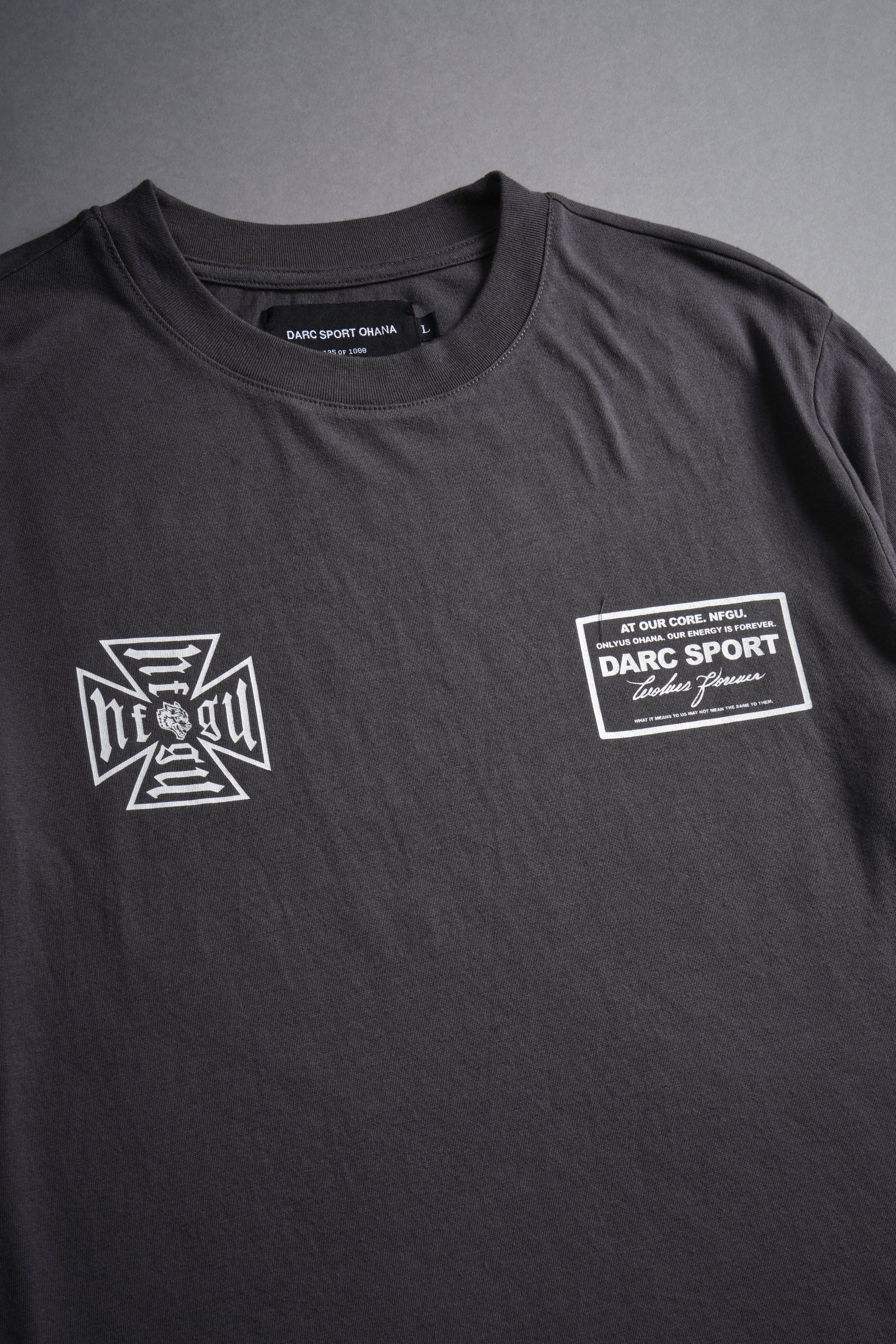Darc Core J. Dean Tee in Wolf Gray