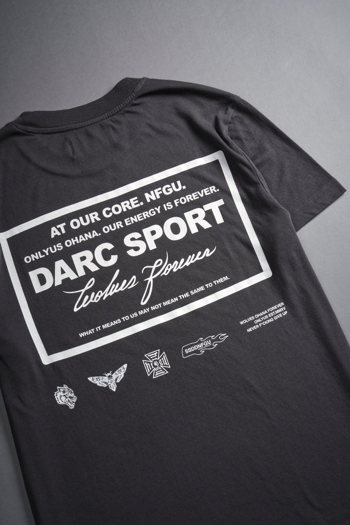 Darc Core J. Dean Tee in Wolf Gray