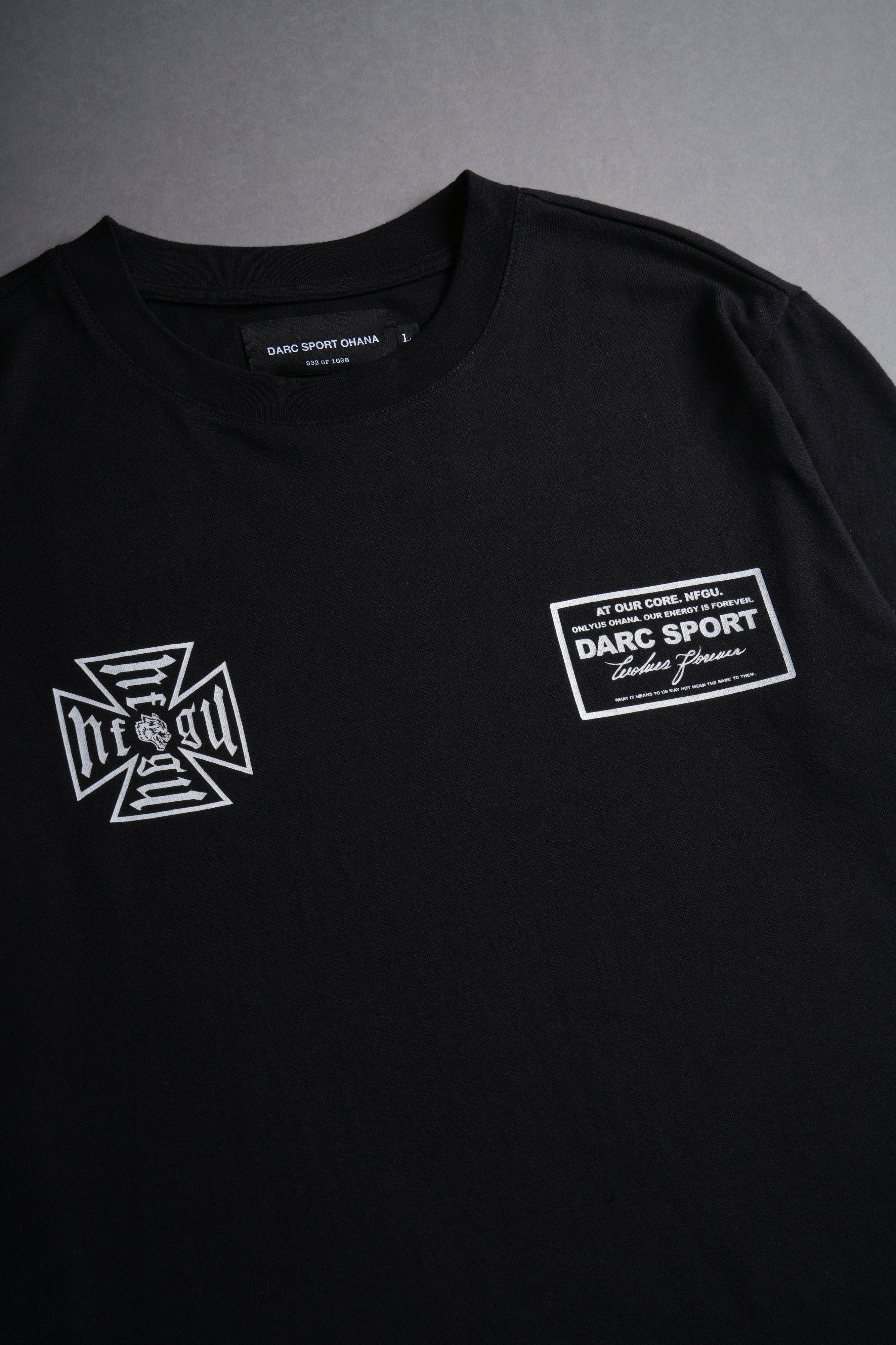 Darc Core J. Dean Tee in Black