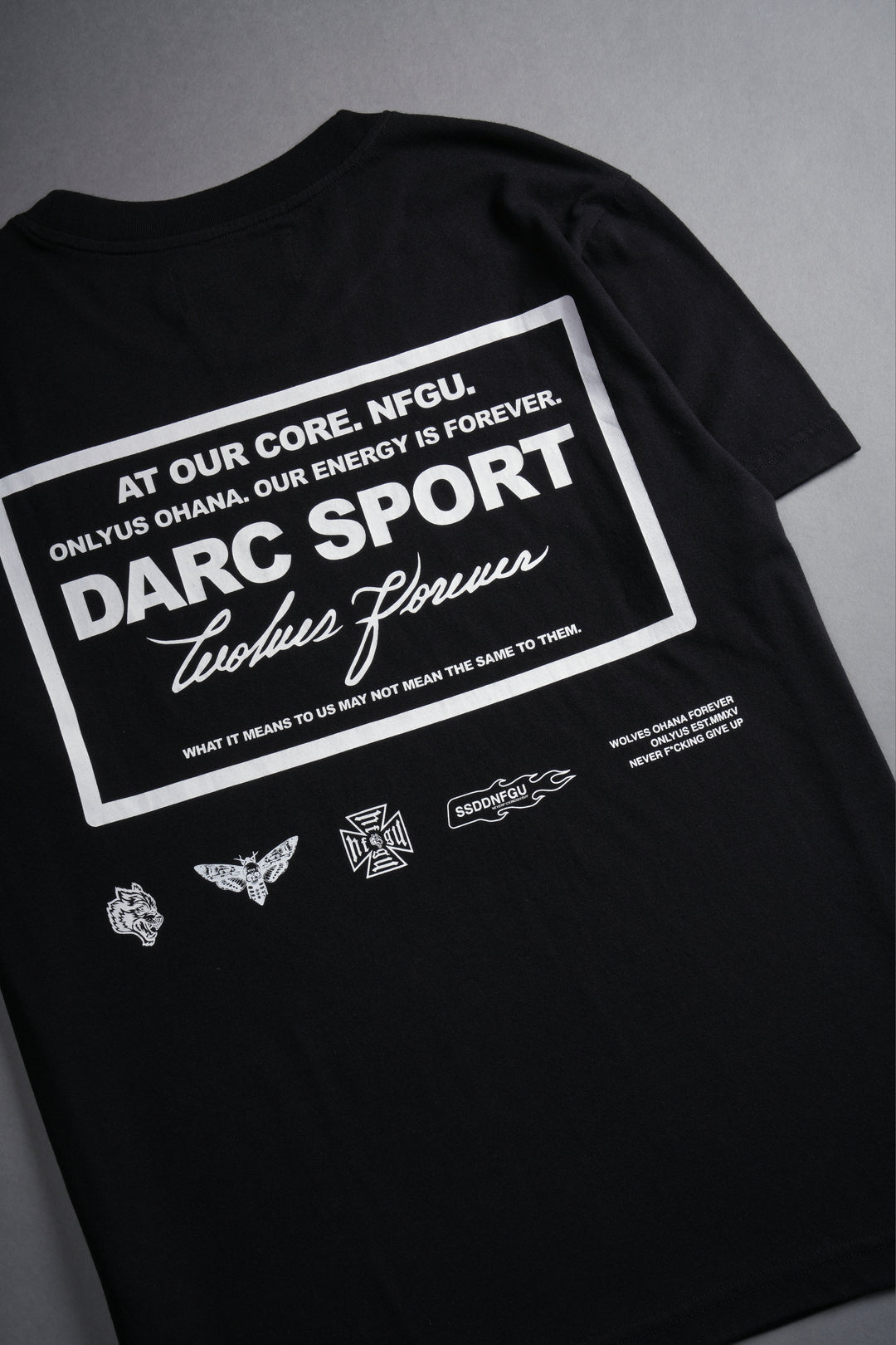 Darc Core J. Dean Tee in Black