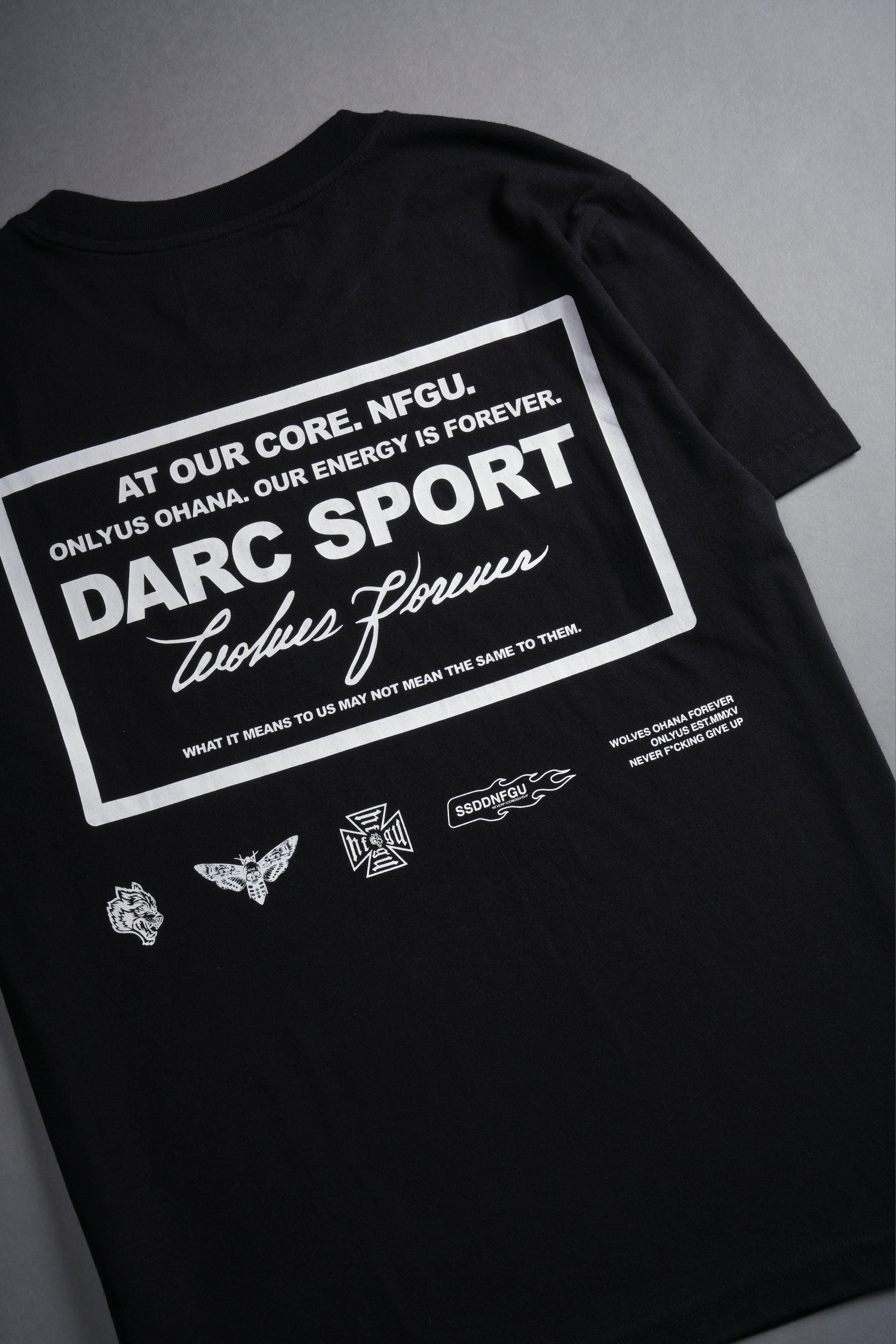 Darc Core J. Dean Tee in Black