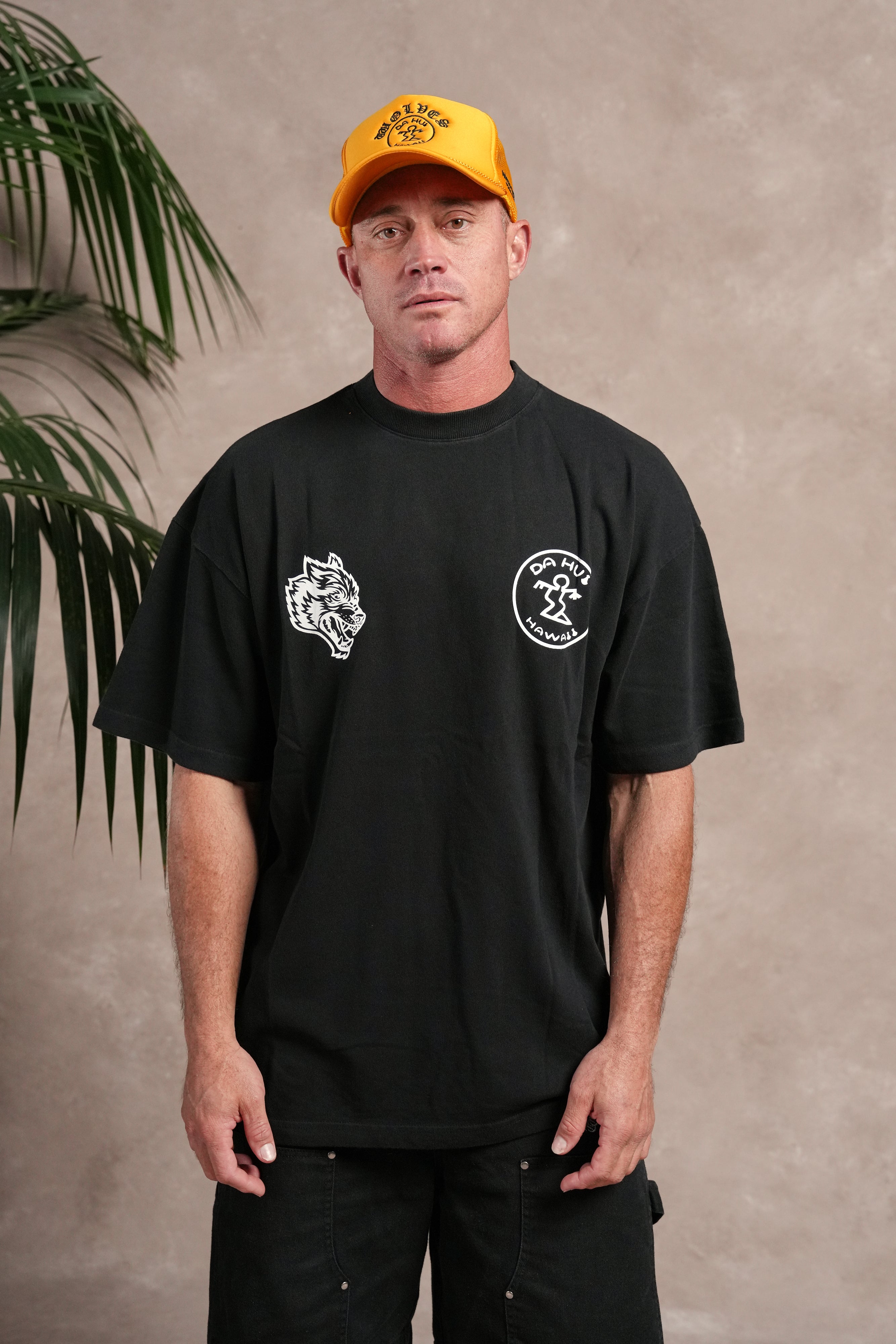 Darc Sport X Da Hui Premium Oversized Tee in Black