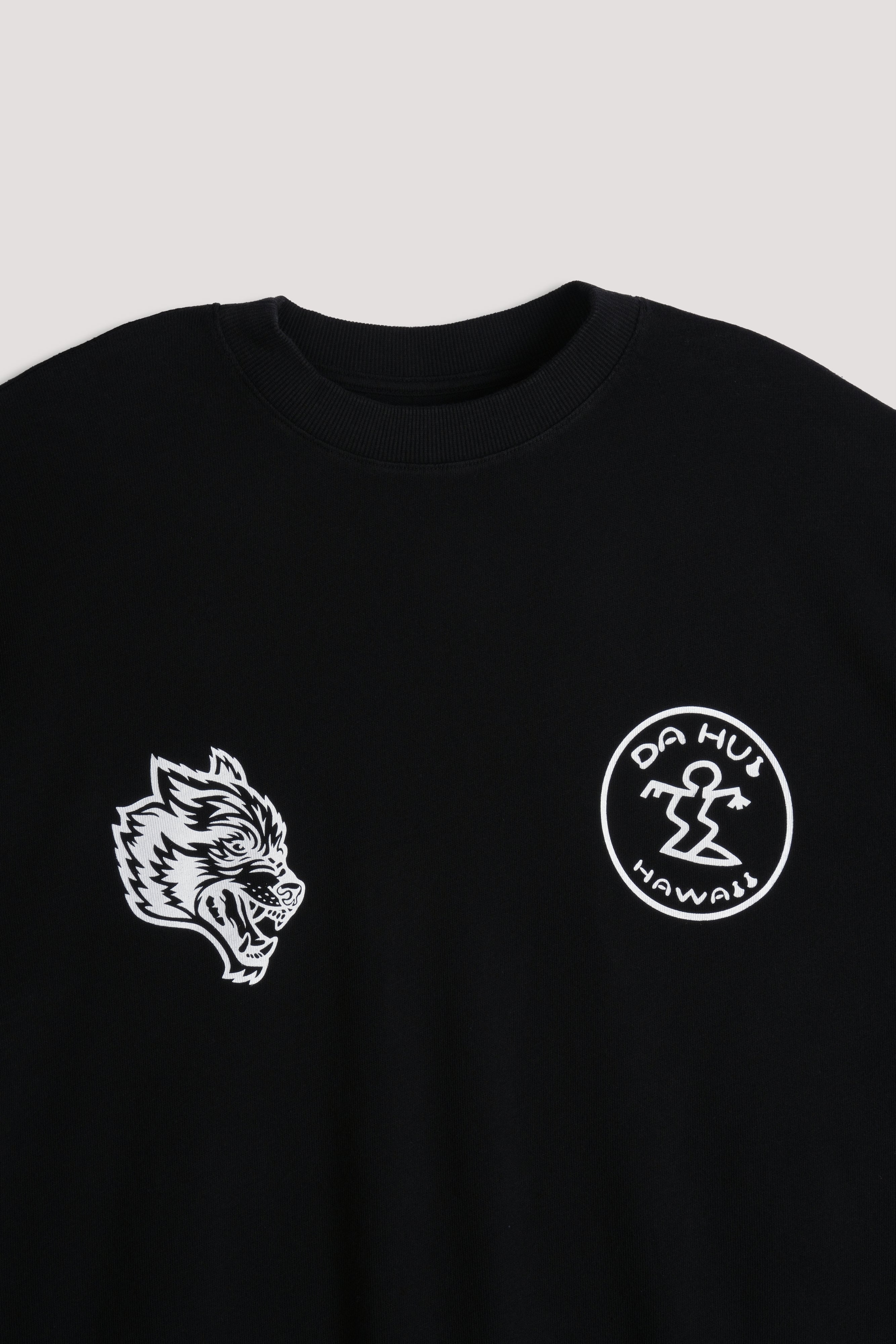 Darc Sport X Da Hui Premium Oversized Tee in Black