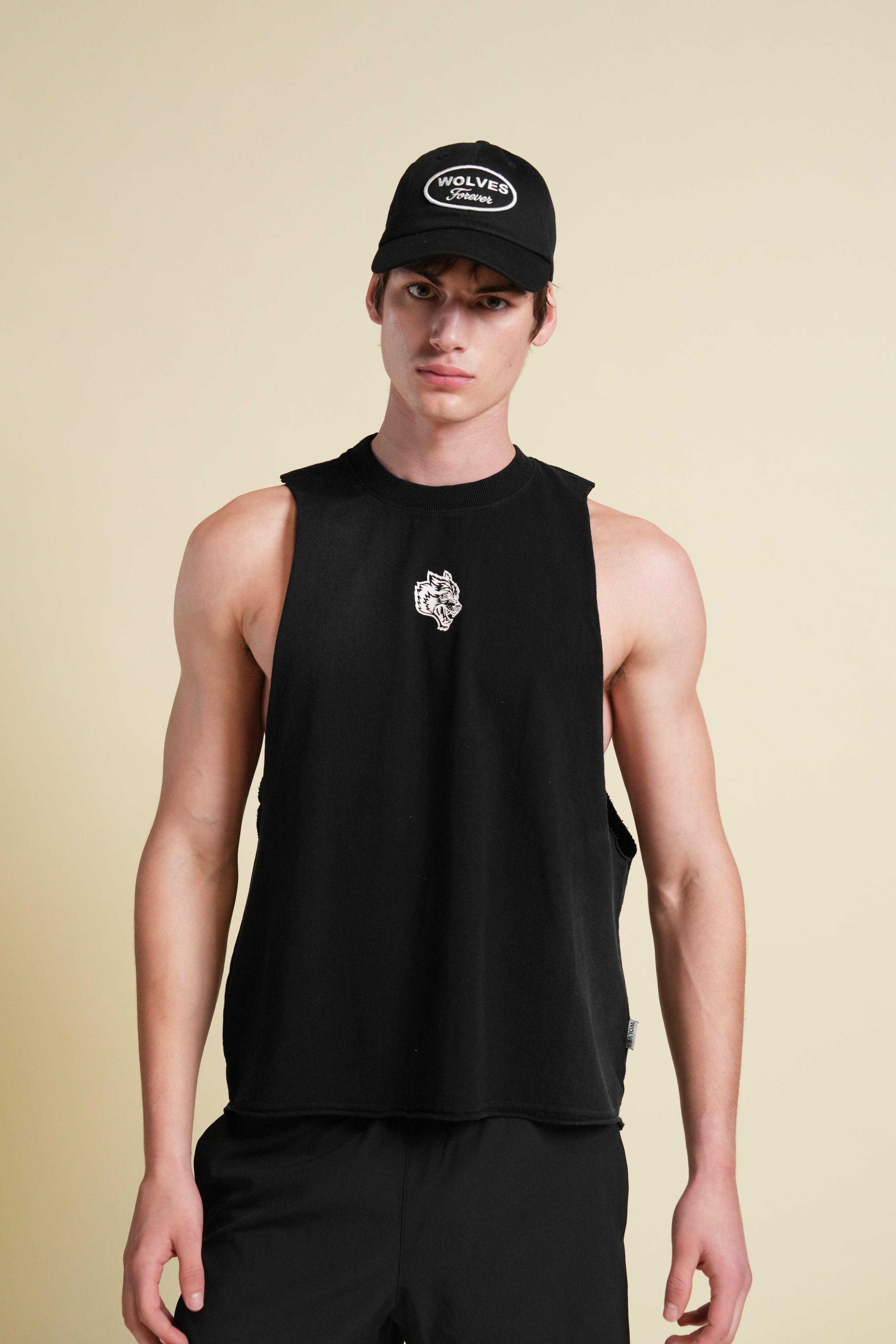 Loyalty Forever Grunge Raw Cropped "Tommy" Muscle Tee