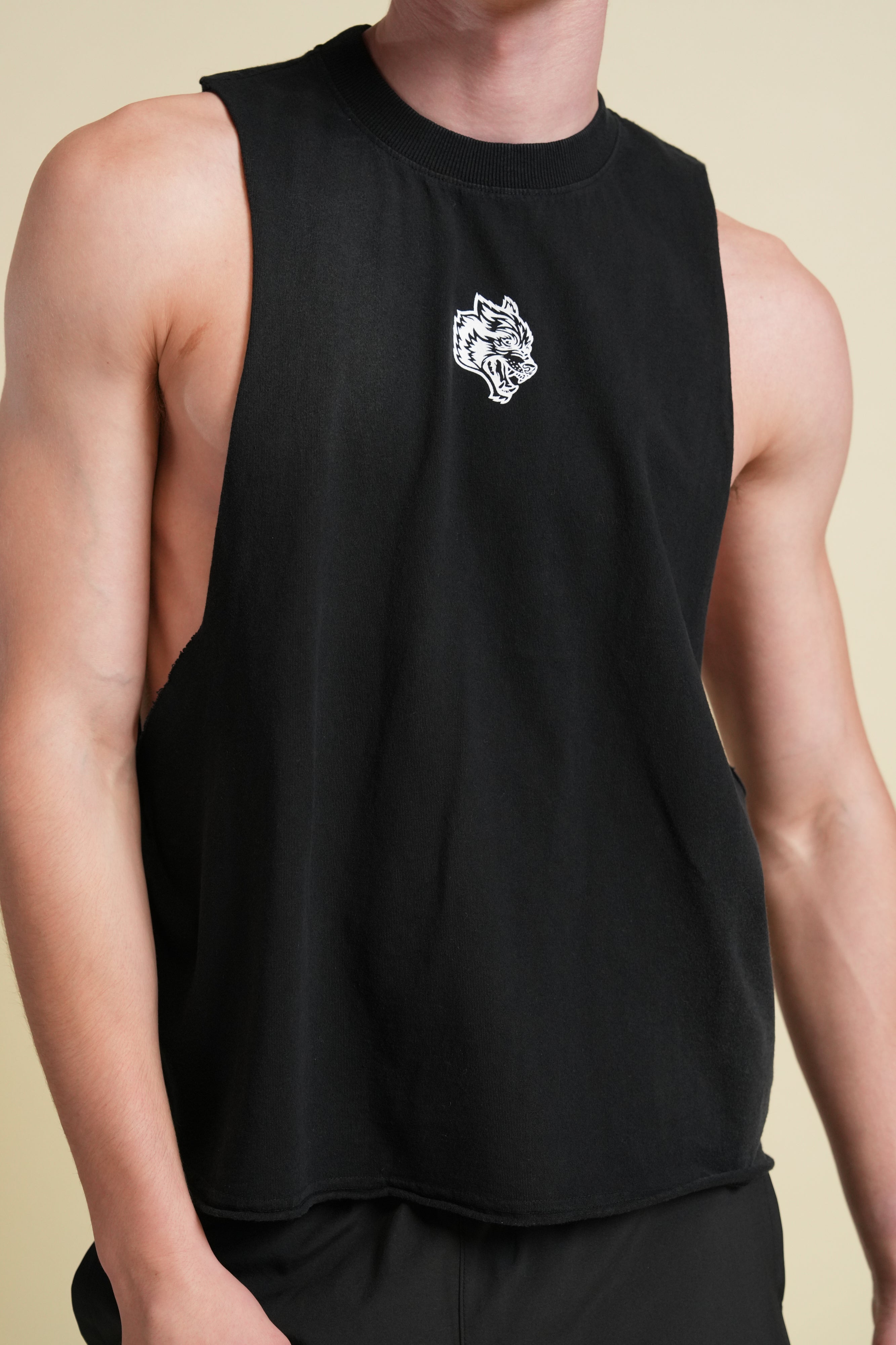 Loyalty Forever Grunge Raw Cropped "Tommy" Muscle Tee