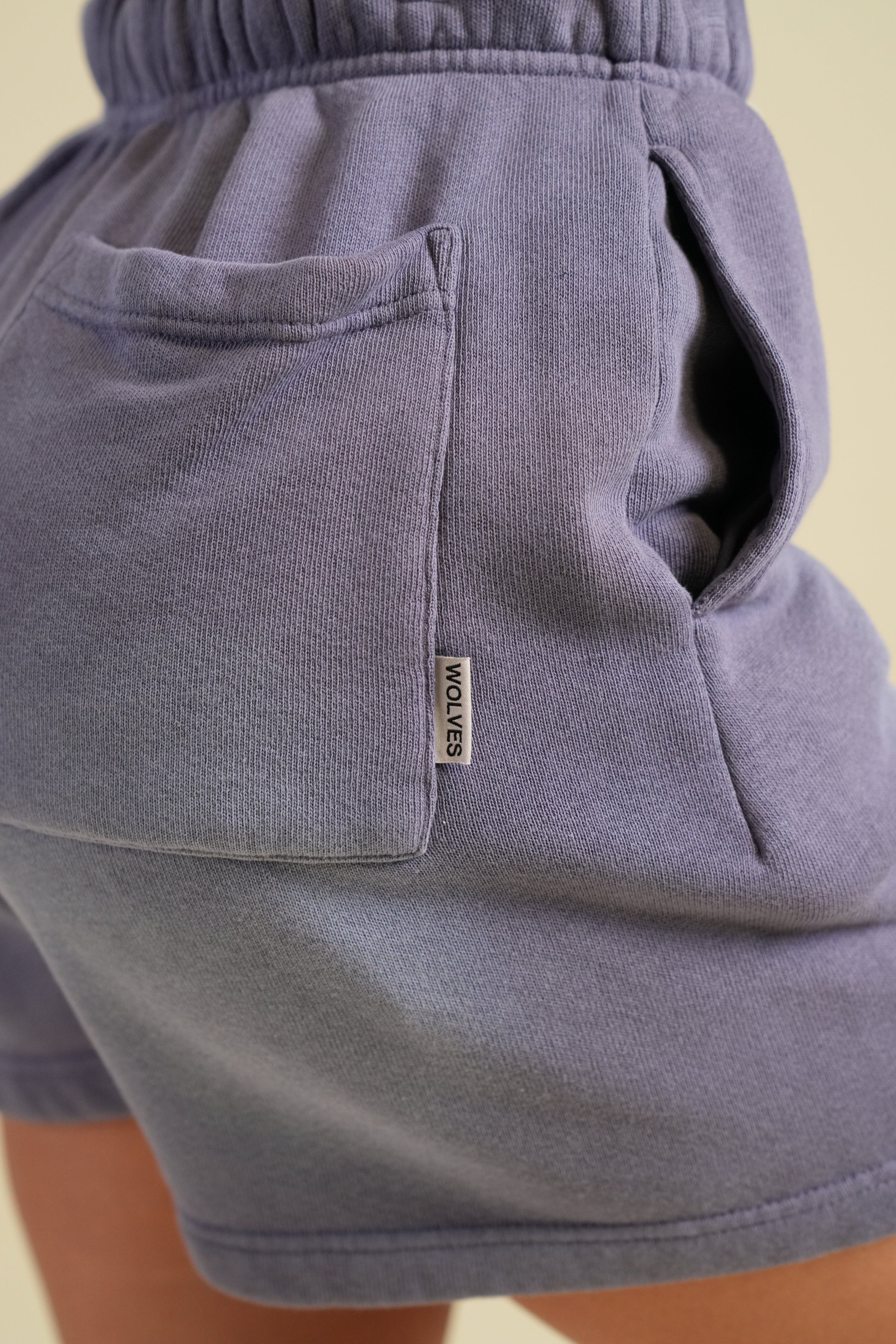 IYKYK Patched Oversized Sweat Short