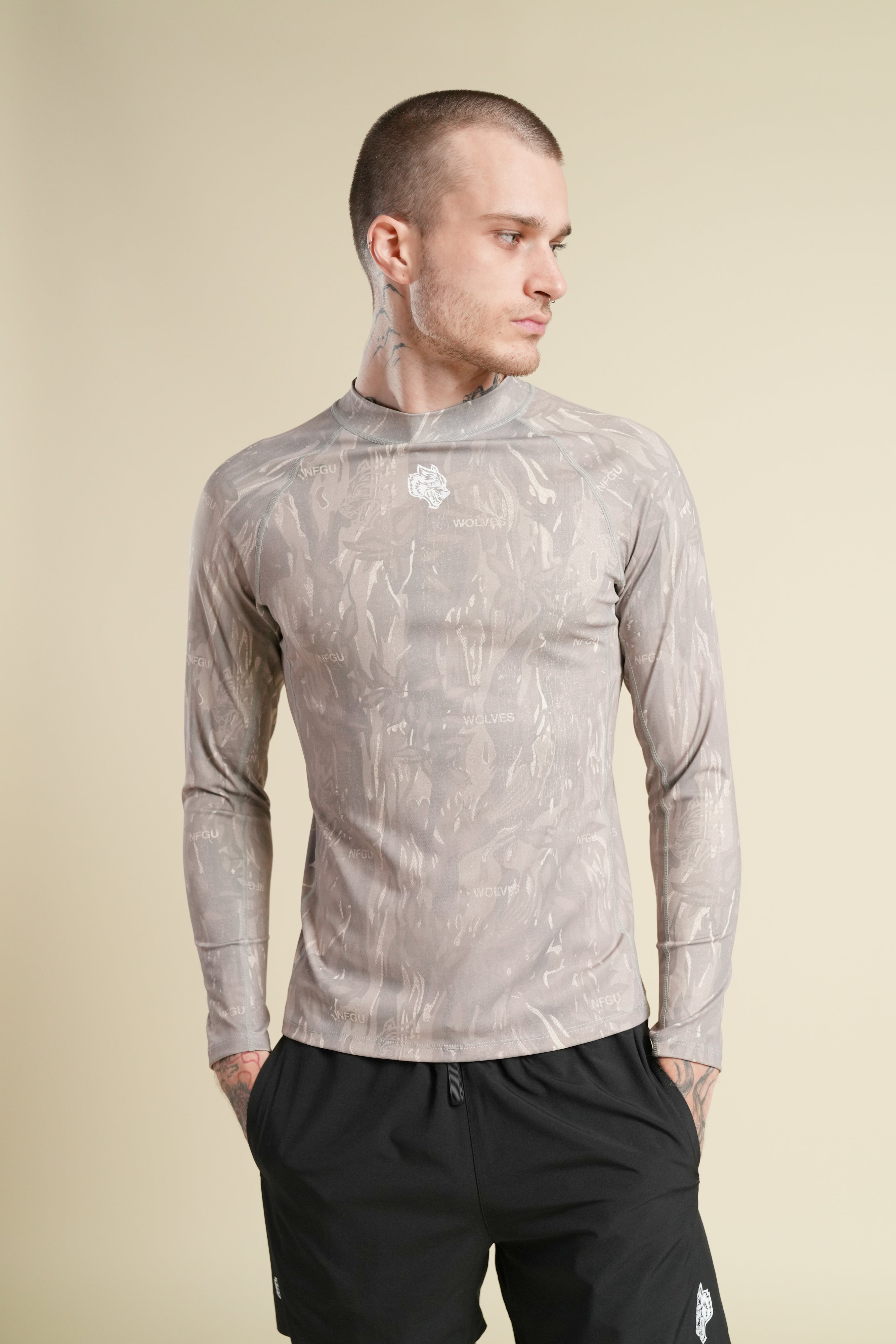 Wolf Chopper Rash Guard