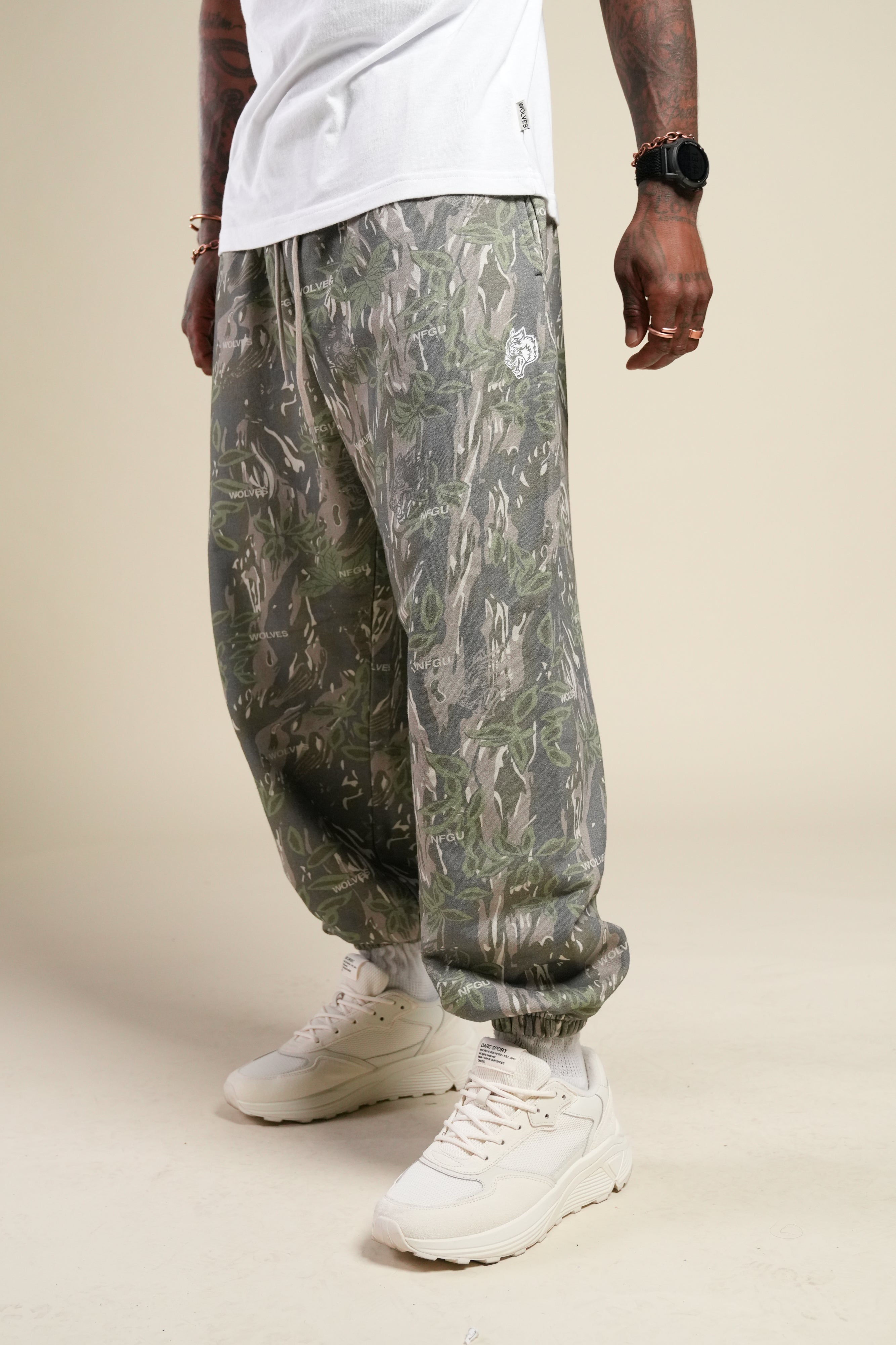 Dual Lounger Sweat Pants in Norse Camo