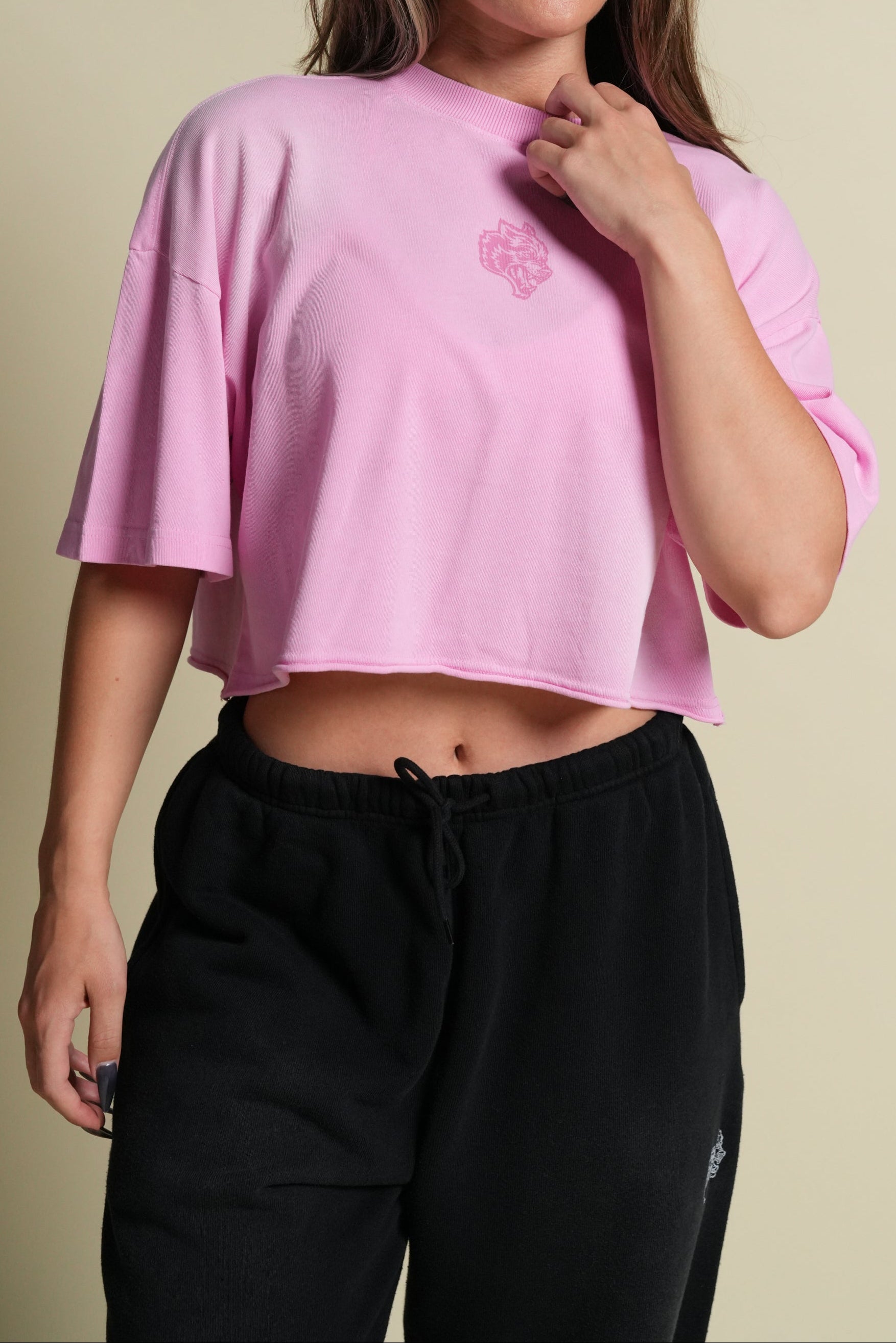 IYKYK "Premium" Oversized Cropped Tee