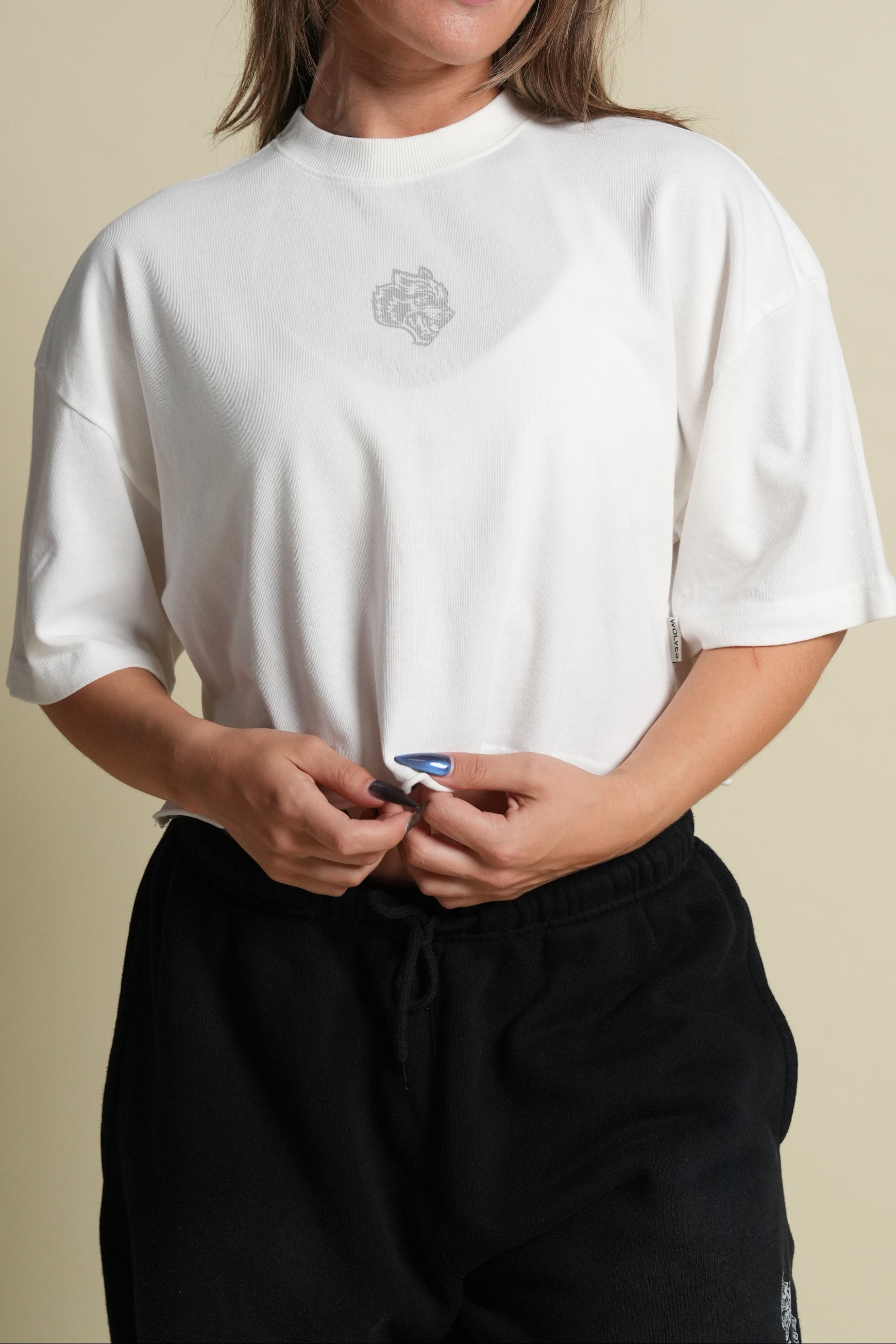 IYKYK "Premium" Oversized Cropped Tee