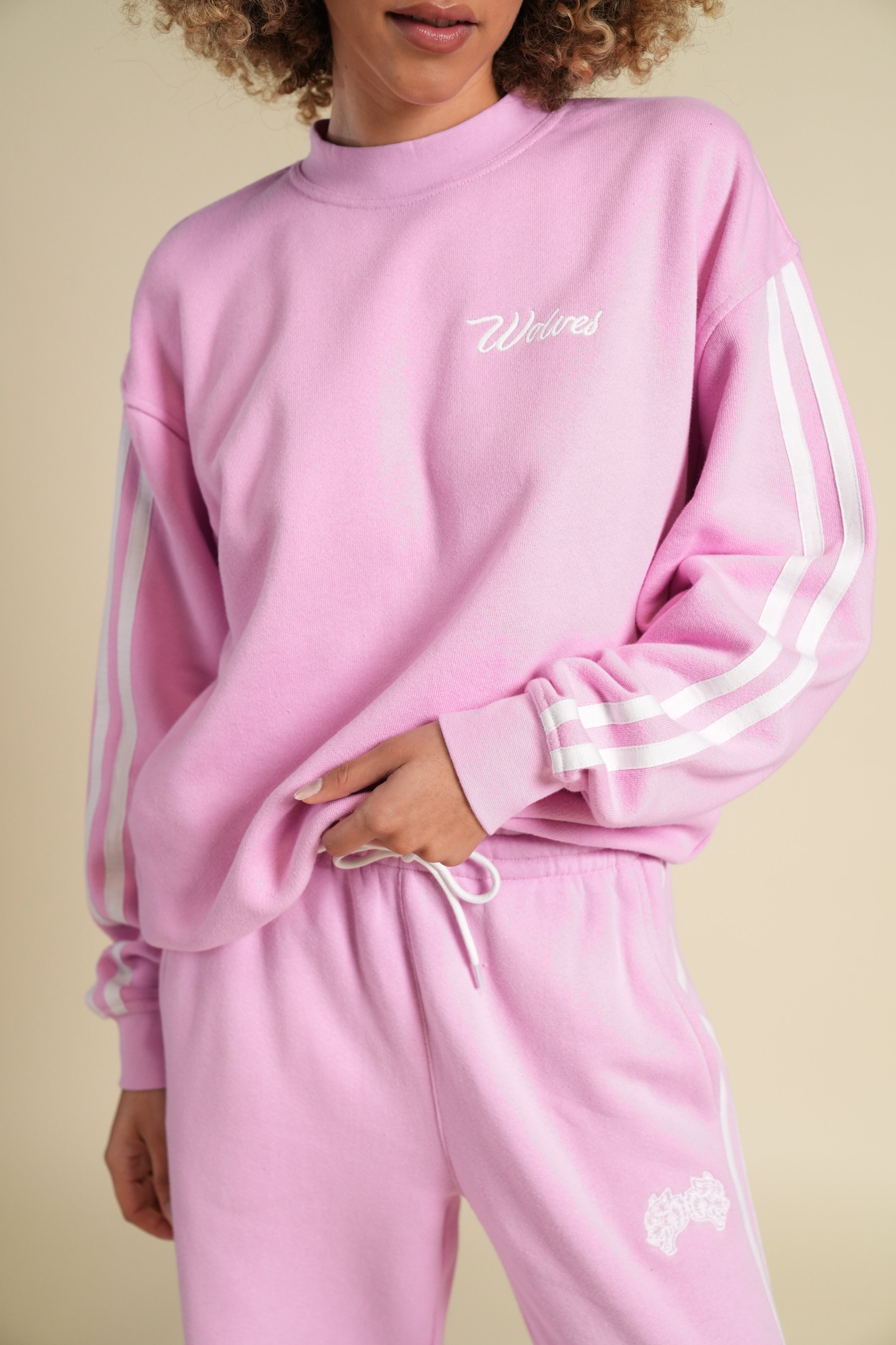 It's For Us Stripe Big Cozy Sweats